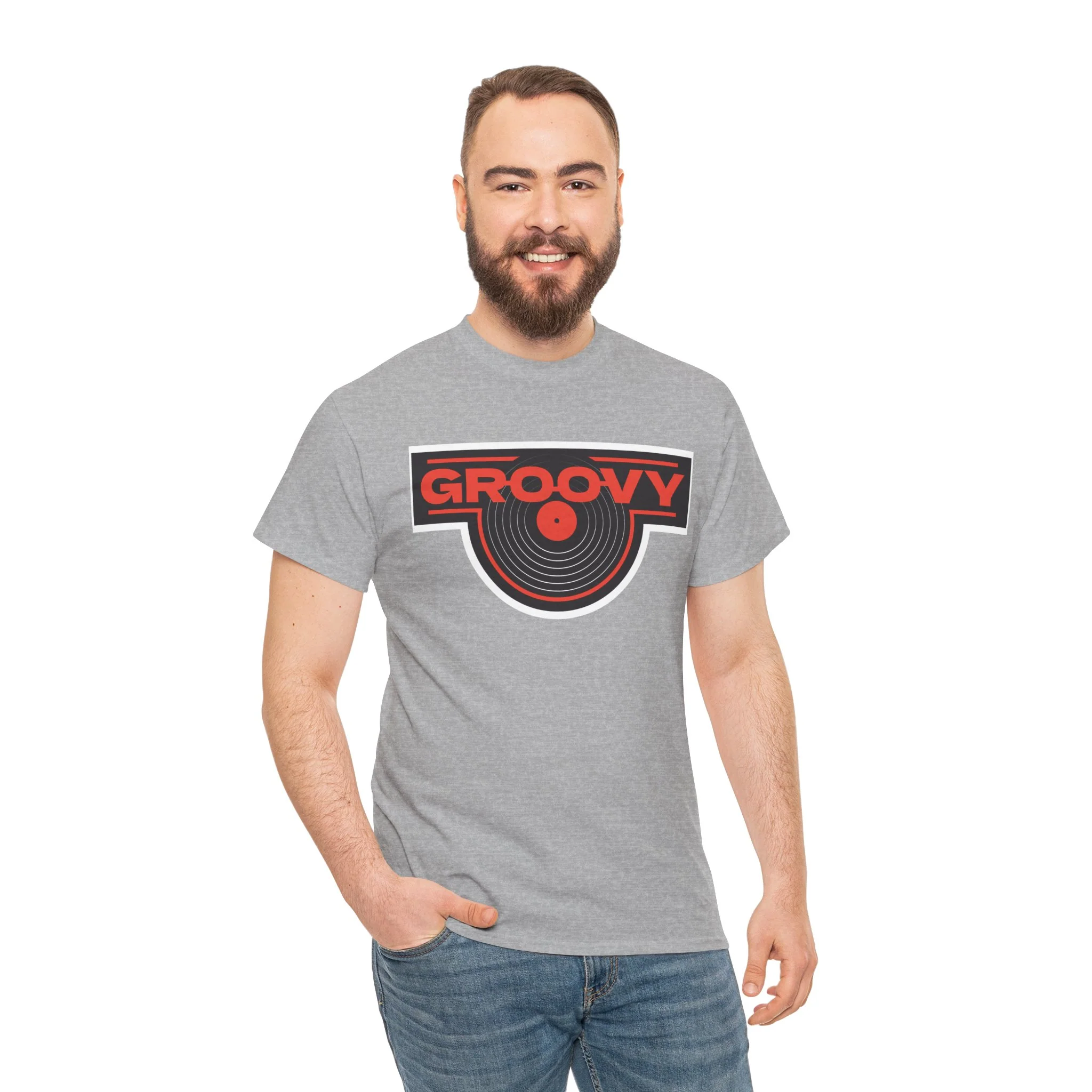 'Groovy' Men's T-Shirt - Image 42