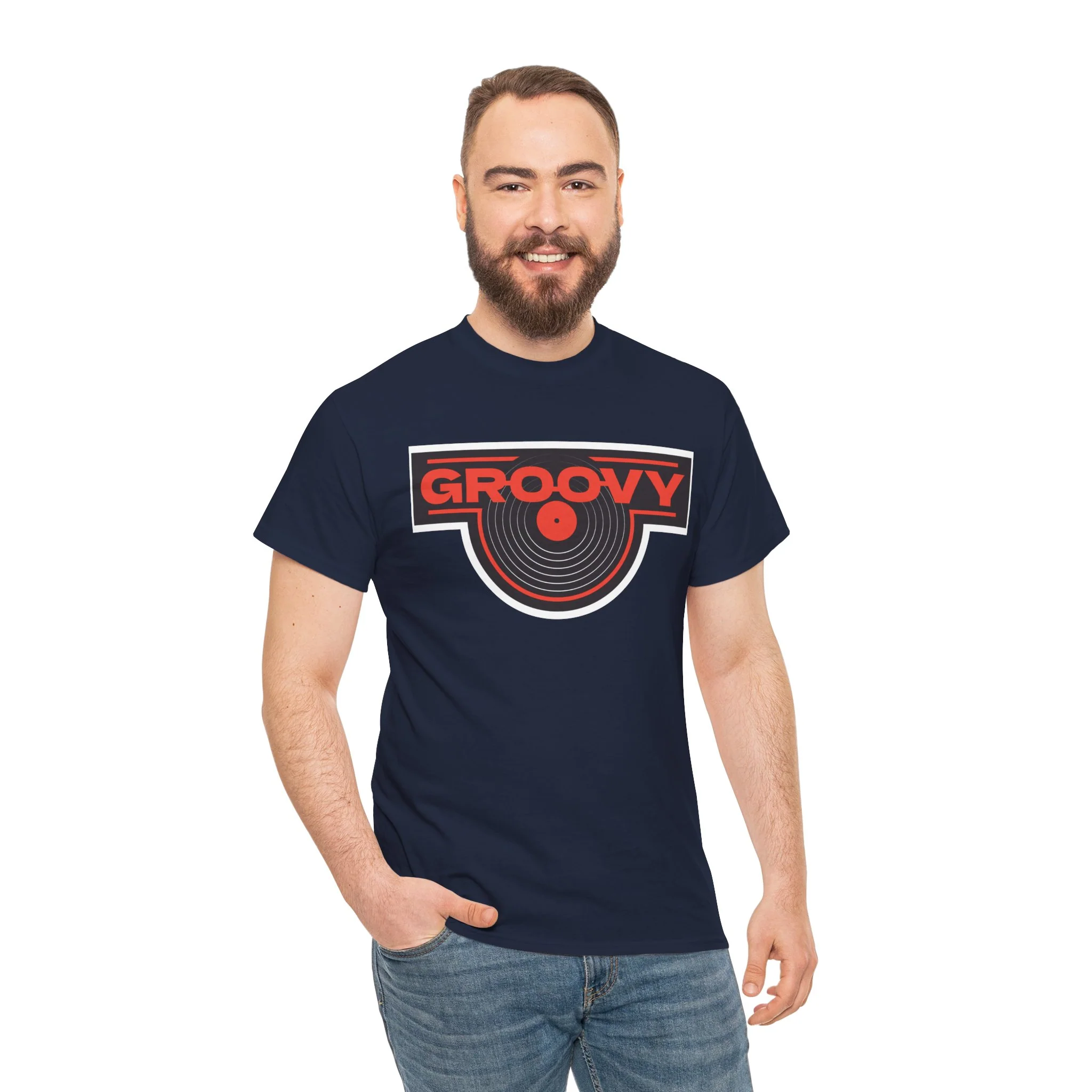 'Groovy' Men's T-Shirt - Image 69