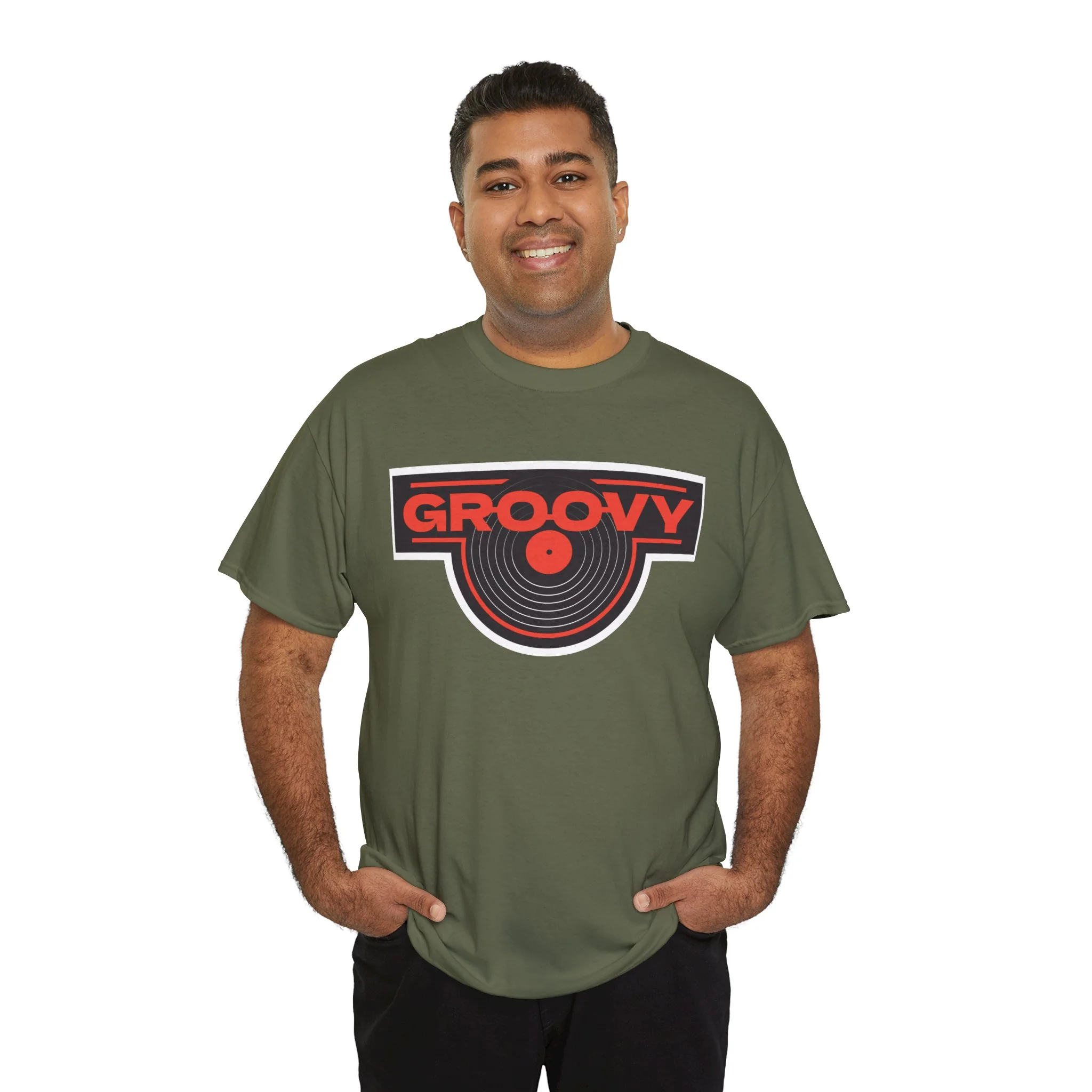 'Groovy' Men's T-Shirt - Image 7