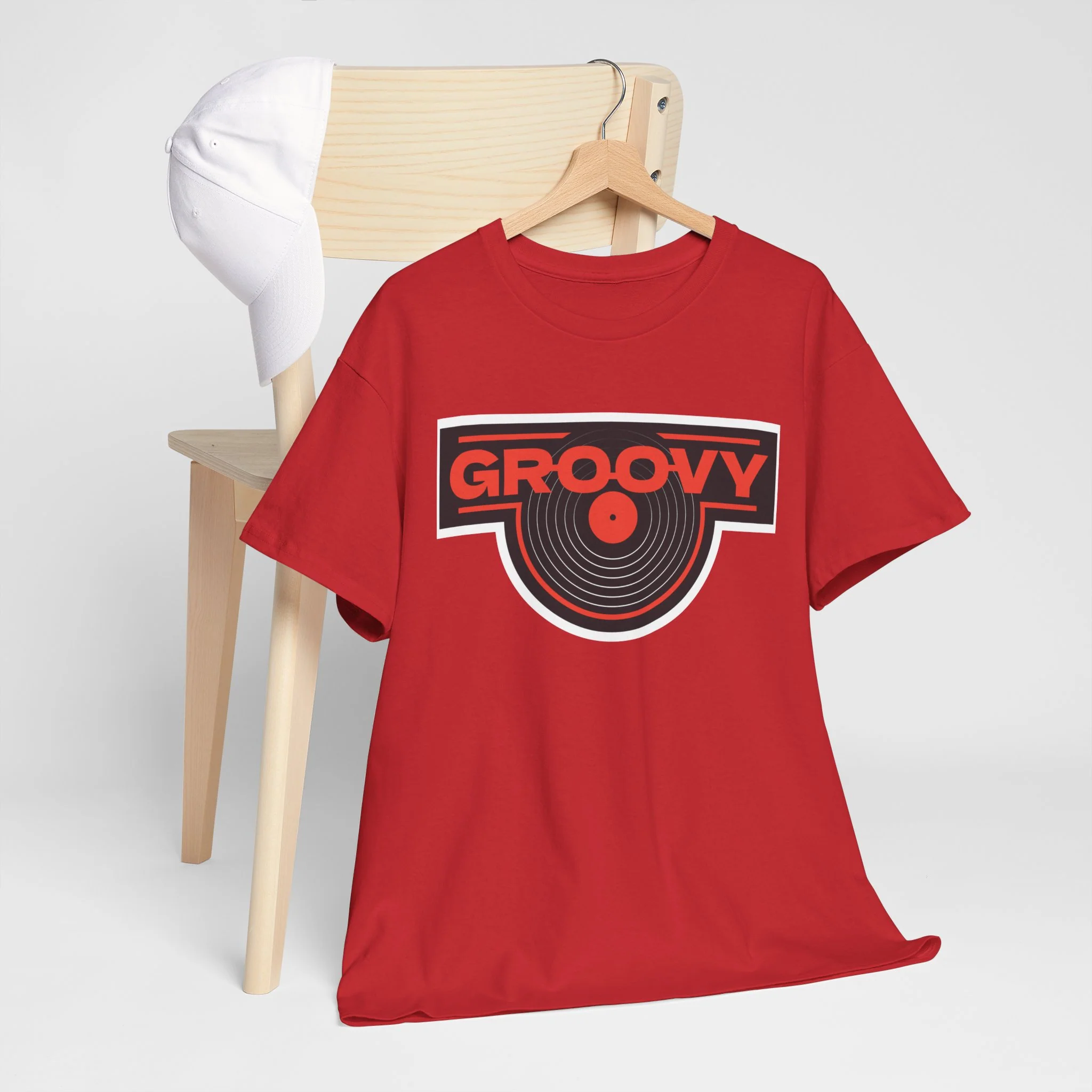 'Groovy' Men's T-Shirt - Image 76