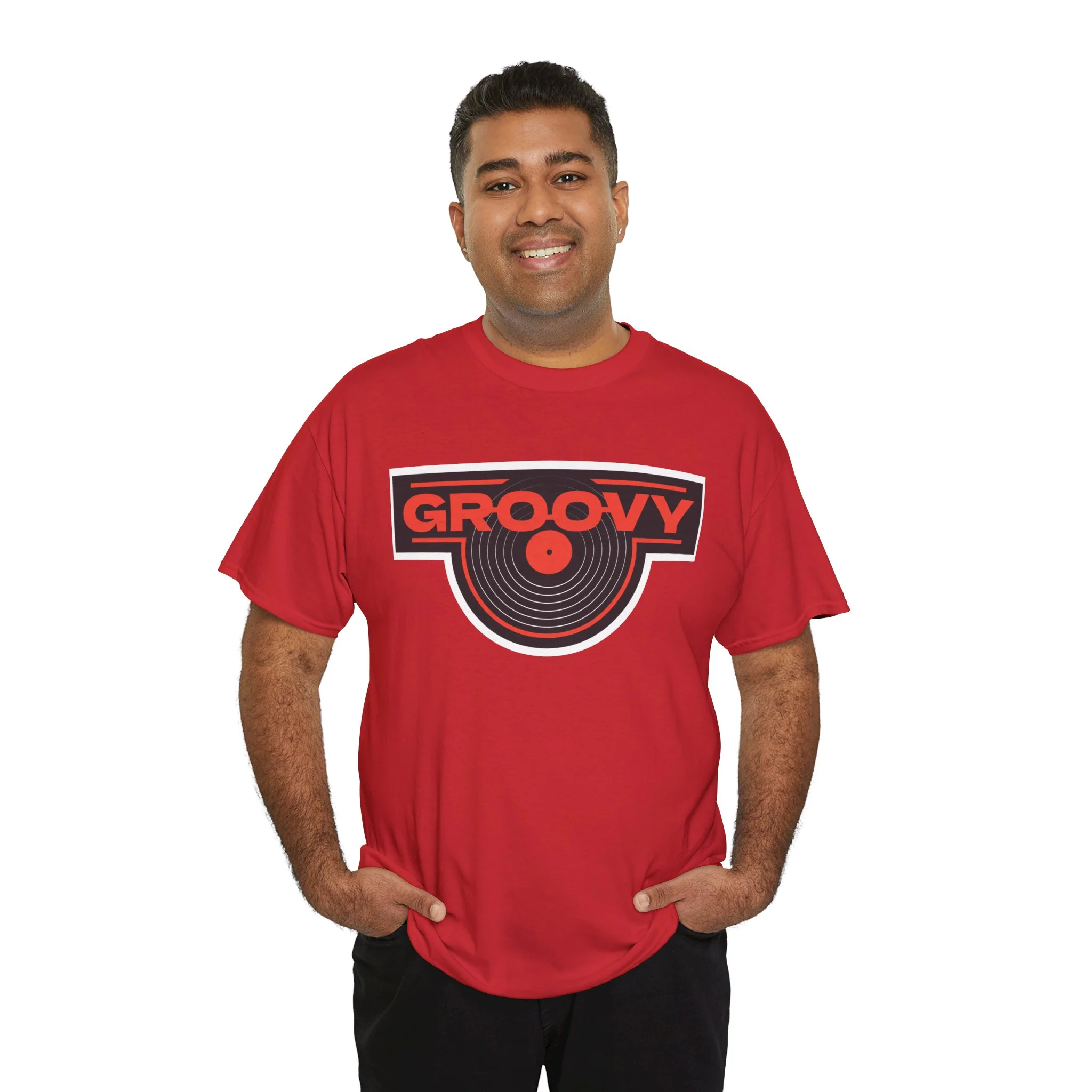 'Groovy' Men's T-Shirt - Image 79