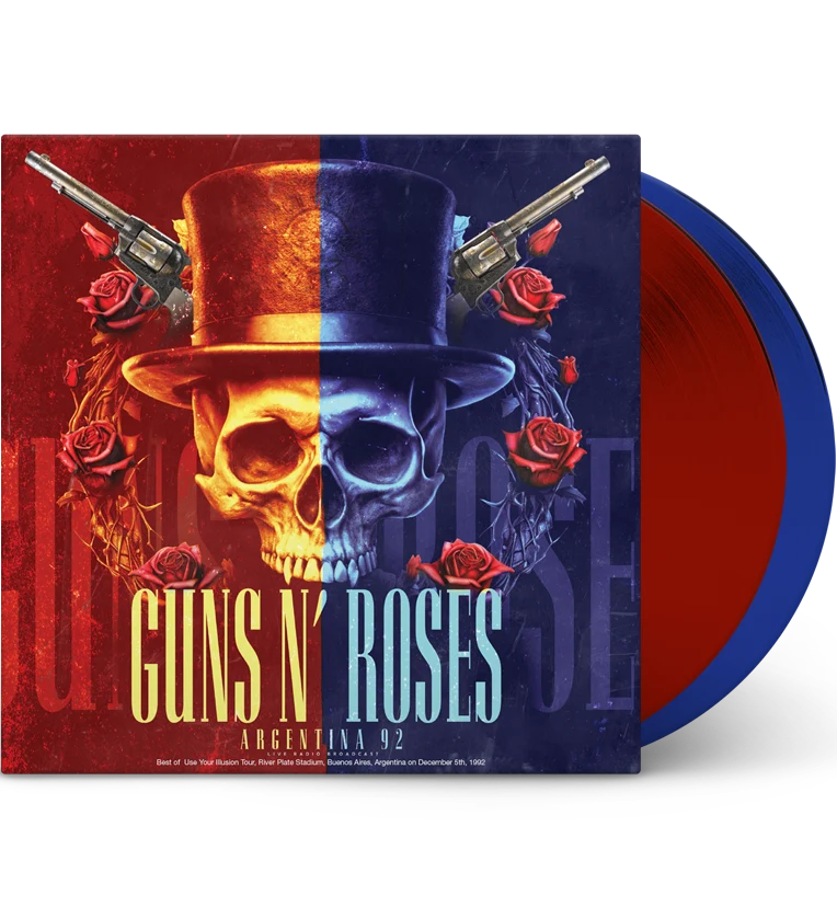 Guns N’ Roses – Argentina 92 (Limited Edition Double-LP on 180g Red/Blue Vinyl) - Image 2