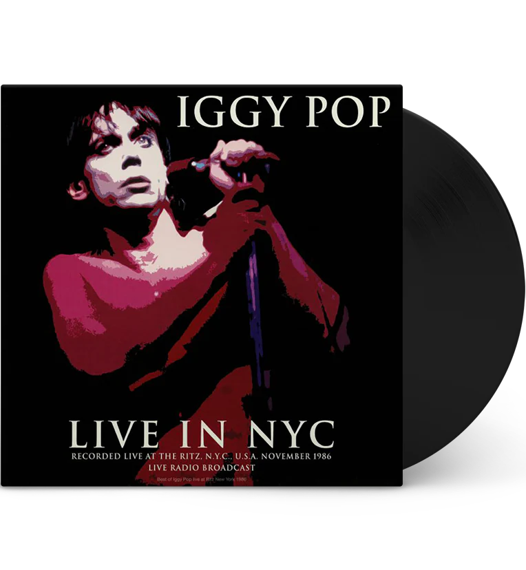 Iggy Pop – Live in NYC, 1986 (12-Inch Album on 180g Vinyl)