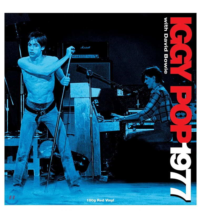 Iggy Pop with David Bowie – 1977 (12-Inch Album on on 180g Red Vinyl) - Image 2