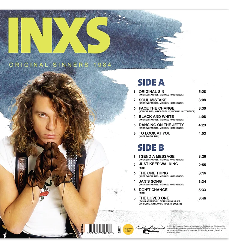 INXS – Original Sinners 1984 (12-Inch Album on 180g Vinyl) - Image 3