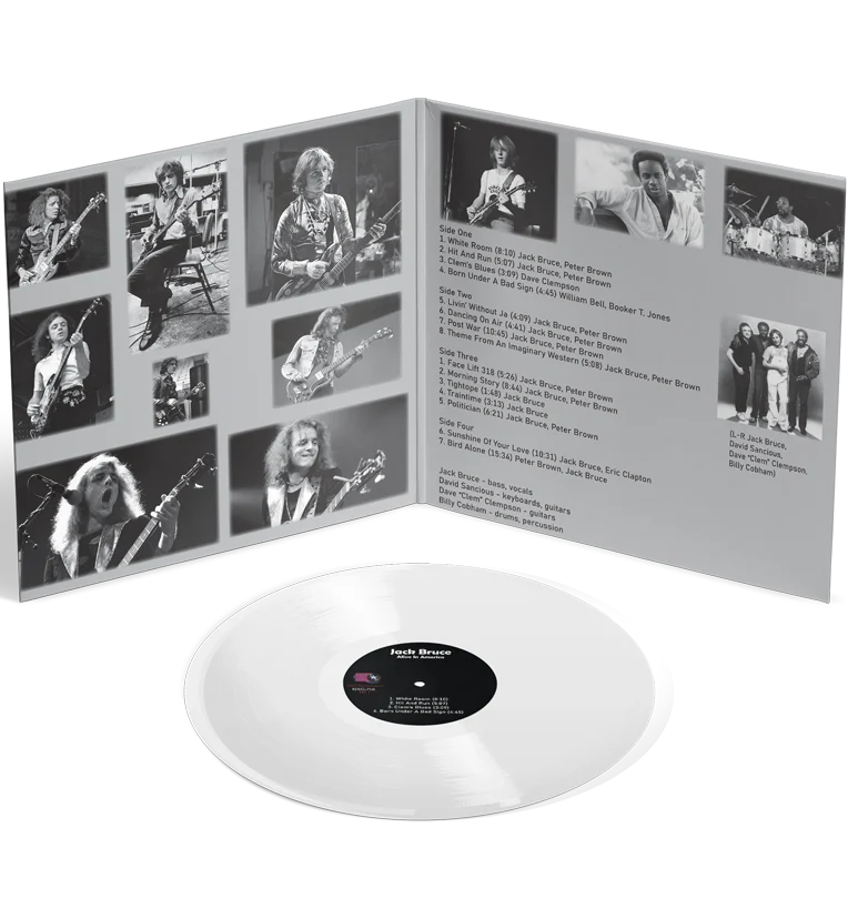 Jack Bruce & Friends – Alive in America (Double-LP on 180g Clear Vinyl) - Image 3