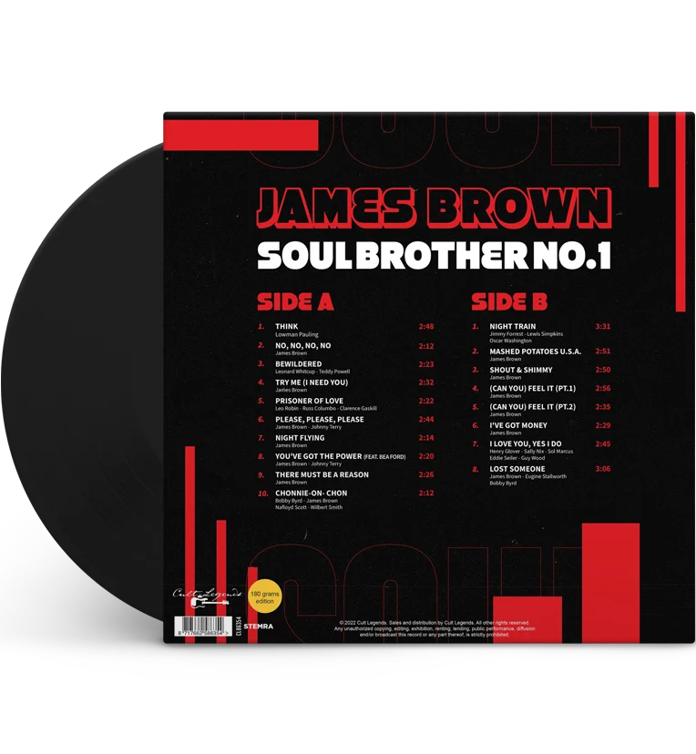 James Brown – Soul Brother No. 1 (12-Inch Album on 180g Vinyl) - Image 4