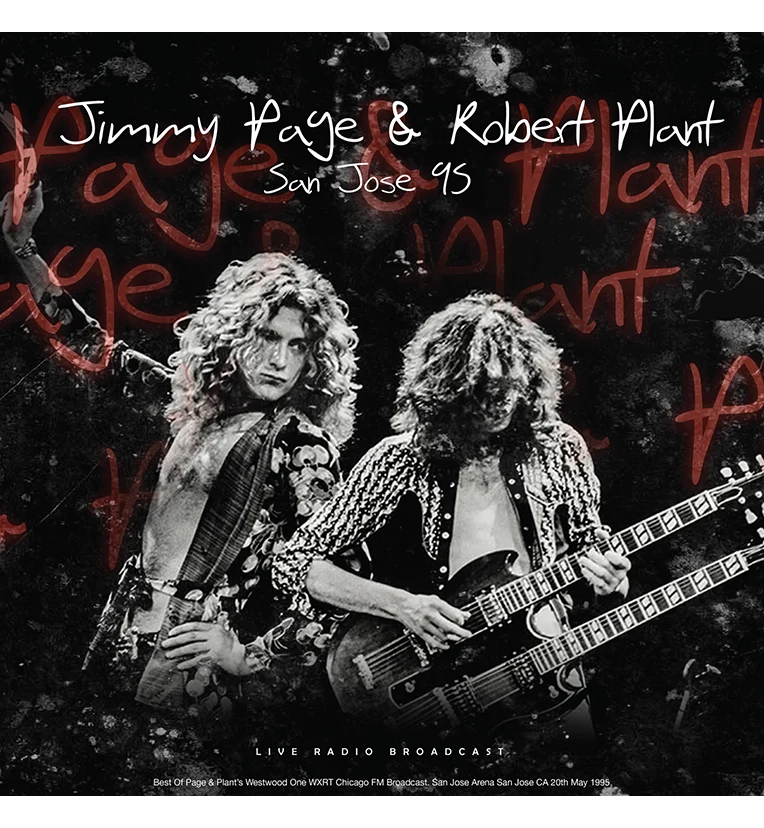 Jimmy Page & Robert Plant – San Jose ’95 (Limited Edition Double-LP on 180g Silver Vinyl) - Image 3