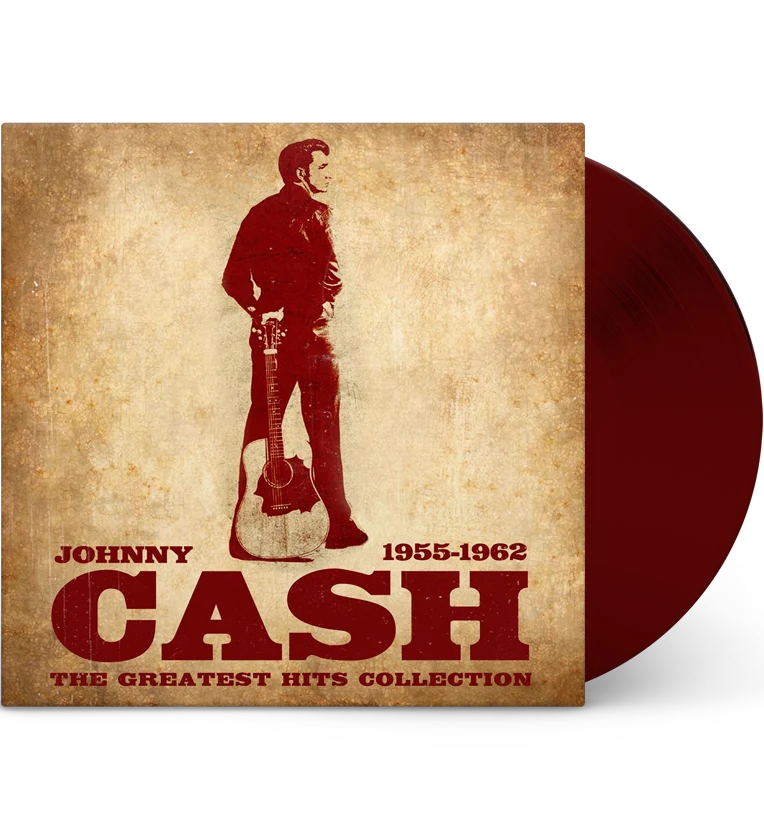 Johnny Cash – The Greatest Hits Collection: 1955–1962 (Limited Edition 12-Inch Album on 180g Red Vinyl)