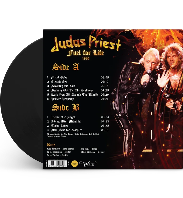 Judas Priest – Fuel for Life 1986 (12-Inch Album on 180g Vinyl) - Image 4