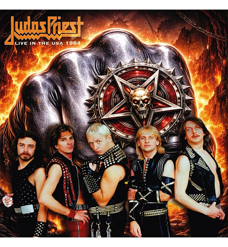 Judas Priest – Live in the USA 1984 (Limited Edition 12-Inch Album on Orange Vinyl) - Image 2