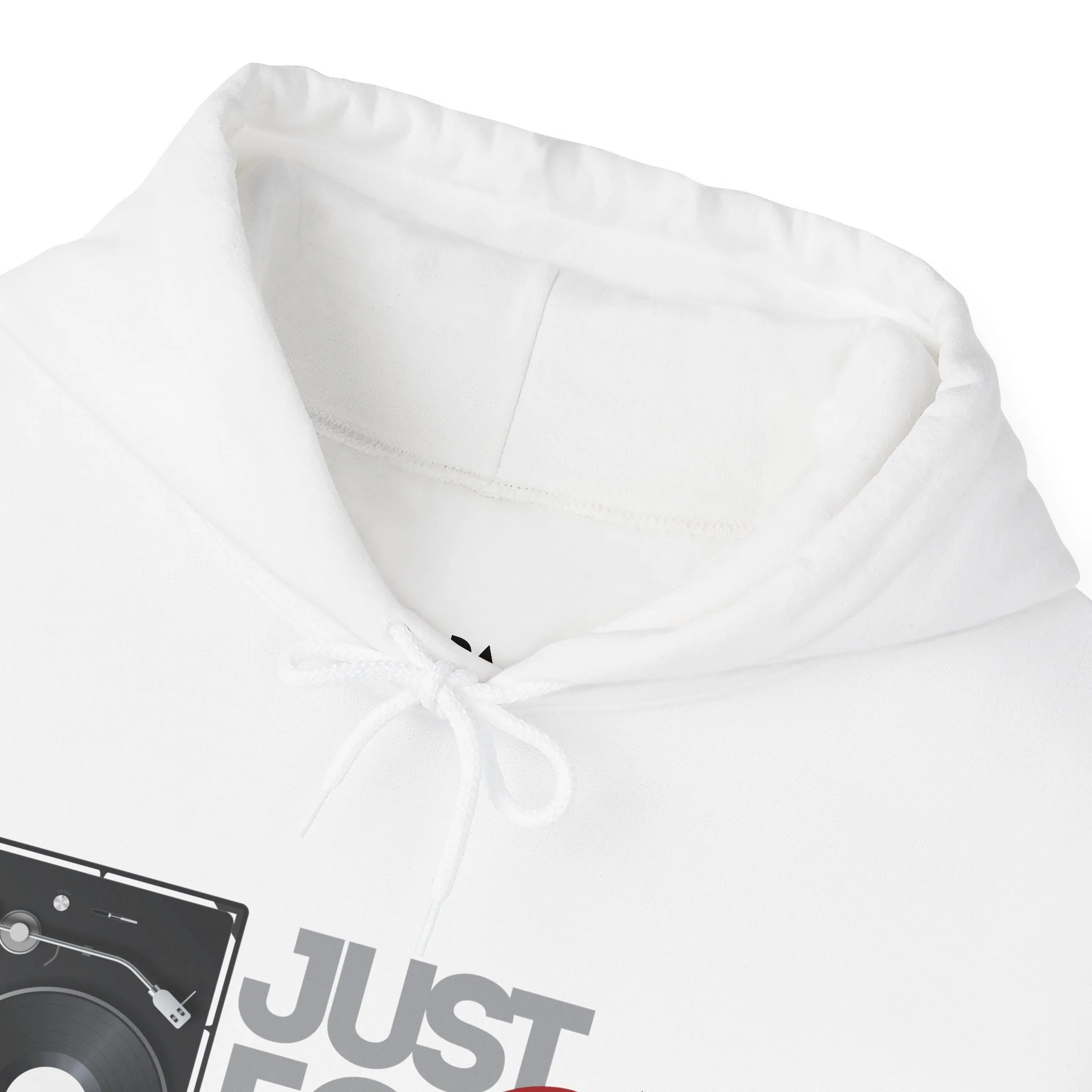 'Just for the Record' Men's Hoodie - Image 39