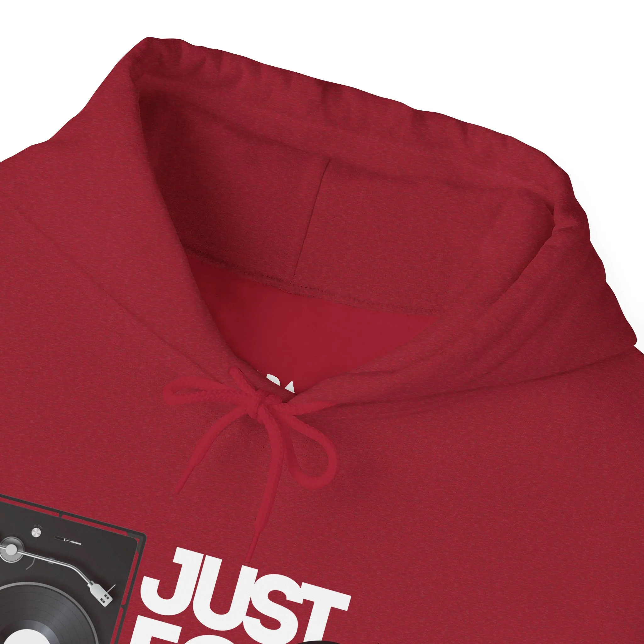 'Just for the Record' Men's Hoodie - Image 53
