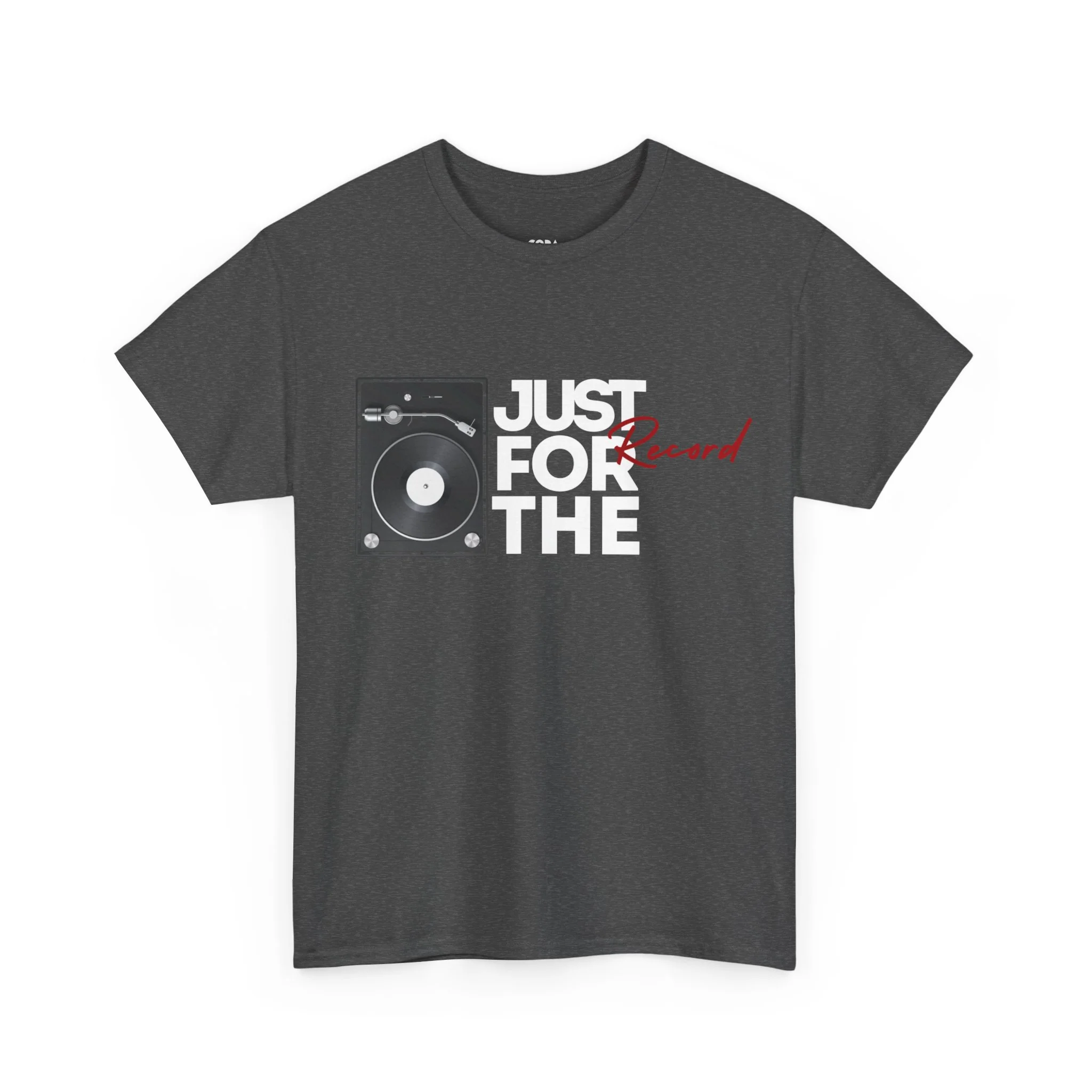 'Just for the Record' Men's Vinyl T-Shirt - Image 19