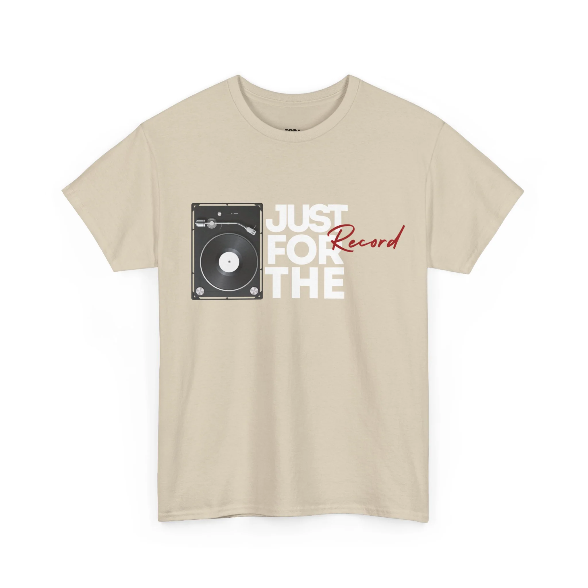 'Just for the Record' Men's Vinyl T-Shirt - Image 28