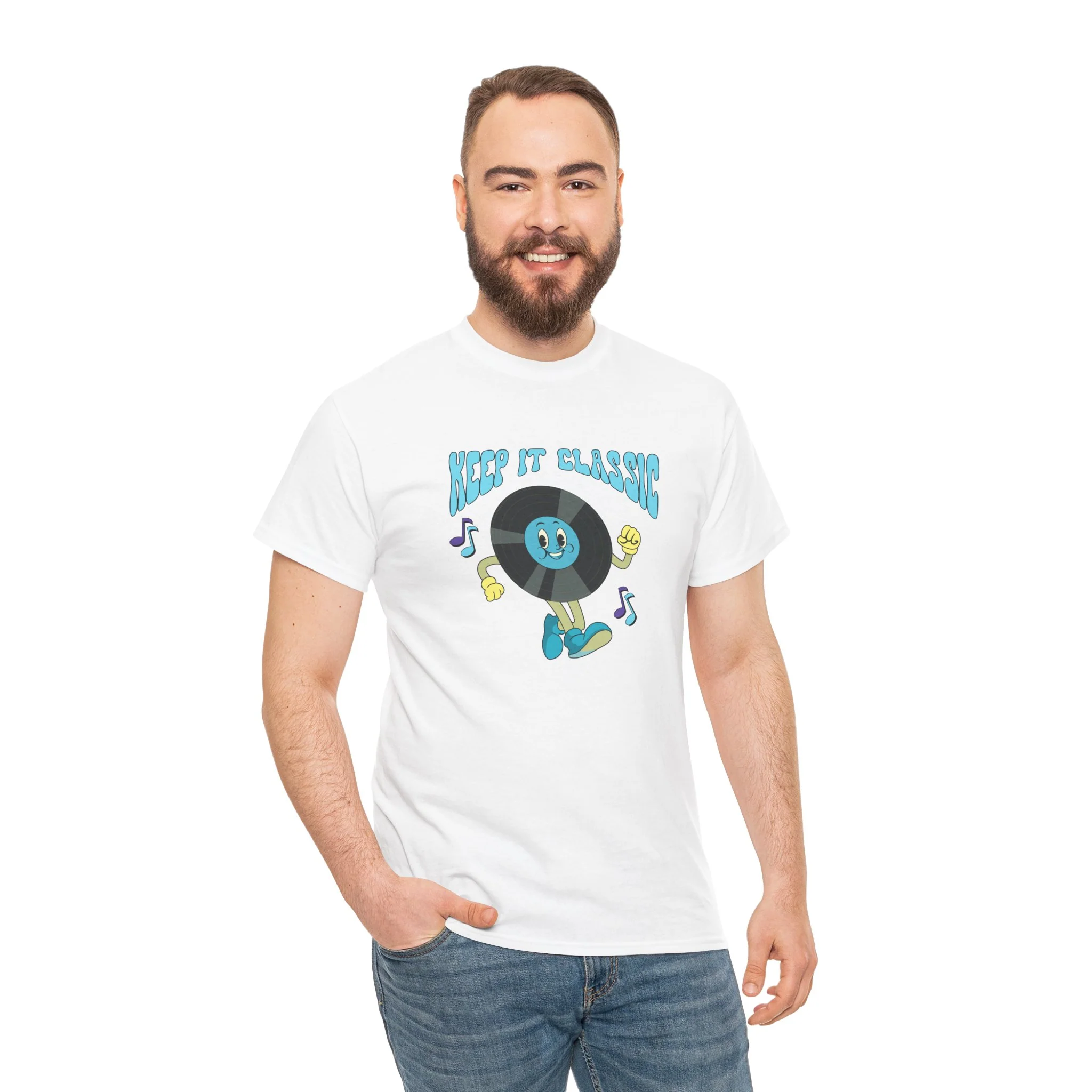 'Keep It Classic' Retro T-Shirt - Image 15