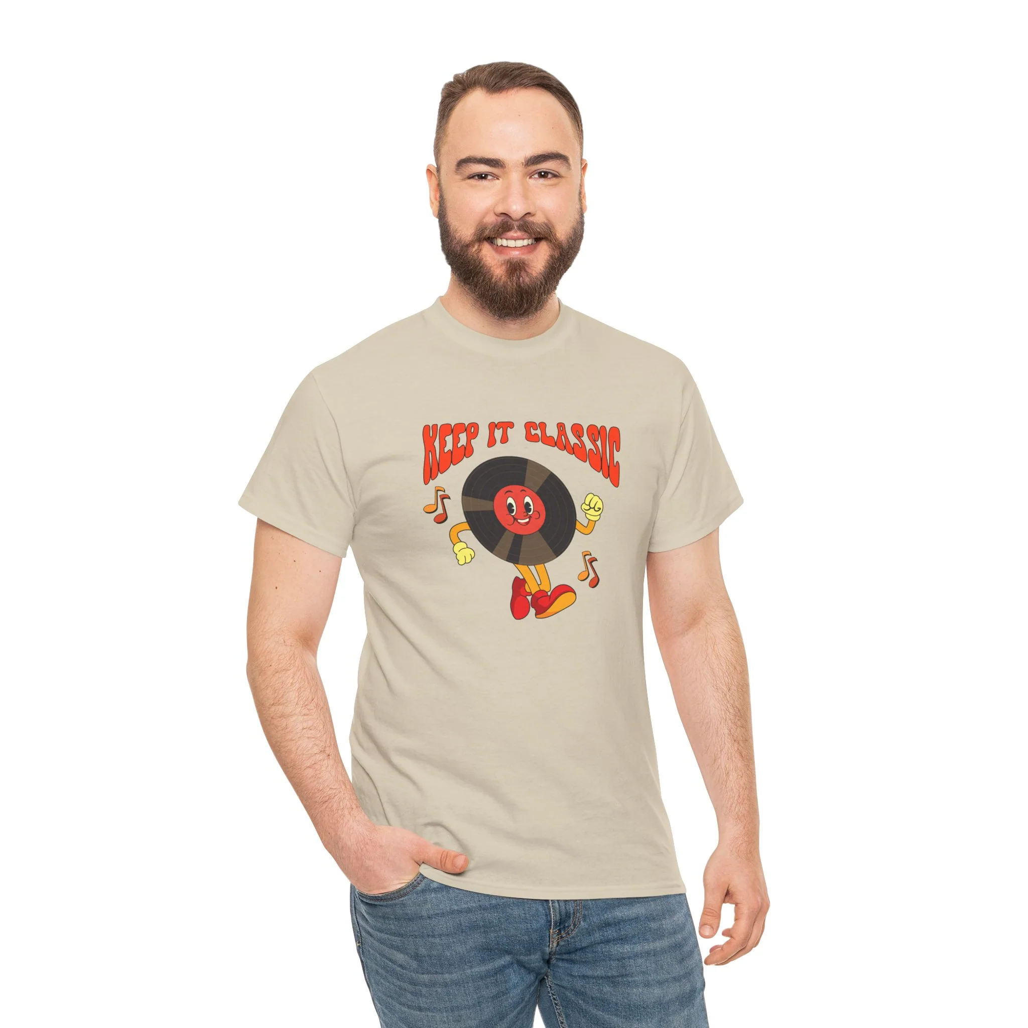 'Keep It Classic' Retro T-Shirt - Image 33
