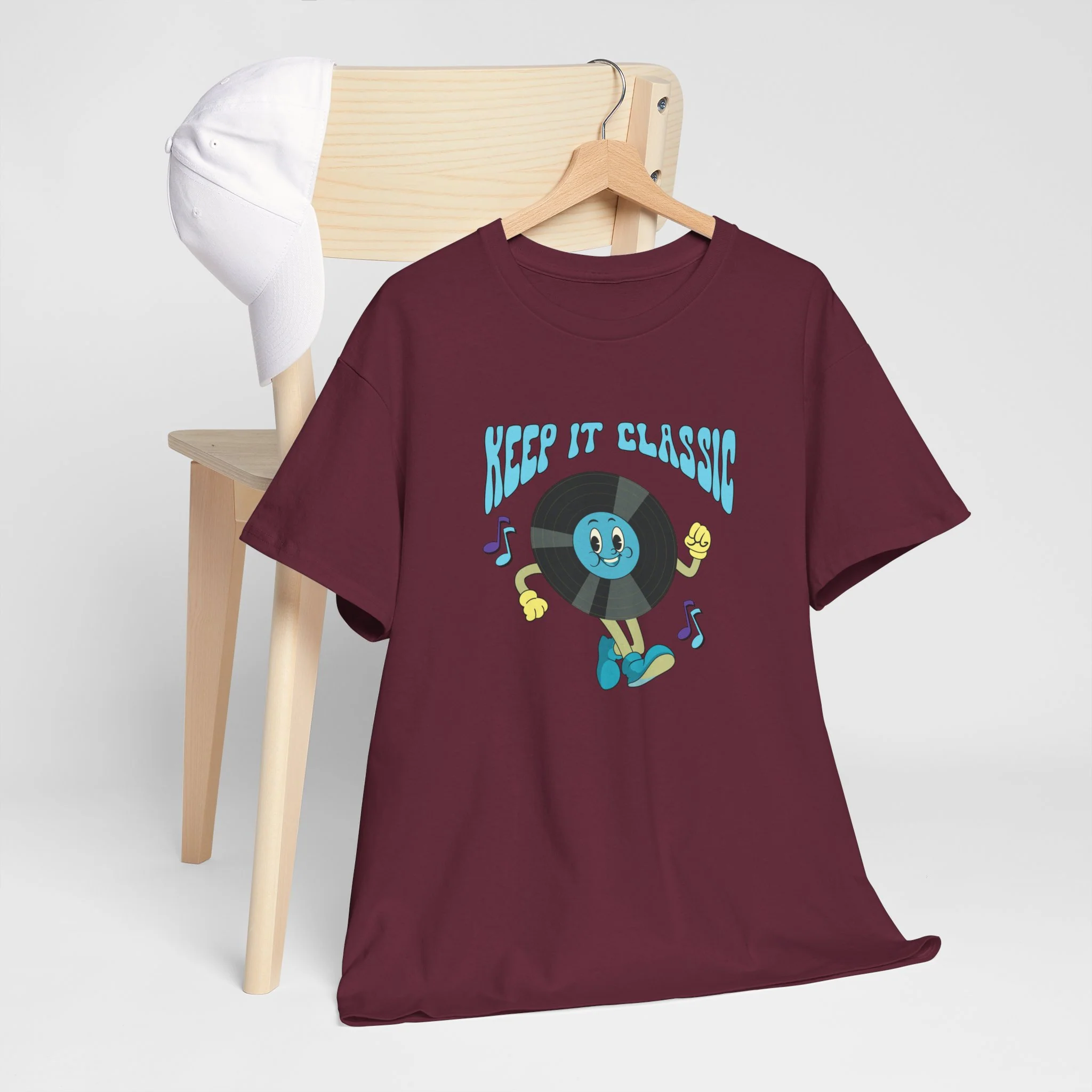 'Keep It Classic' Retro T-Shirt - Image 4