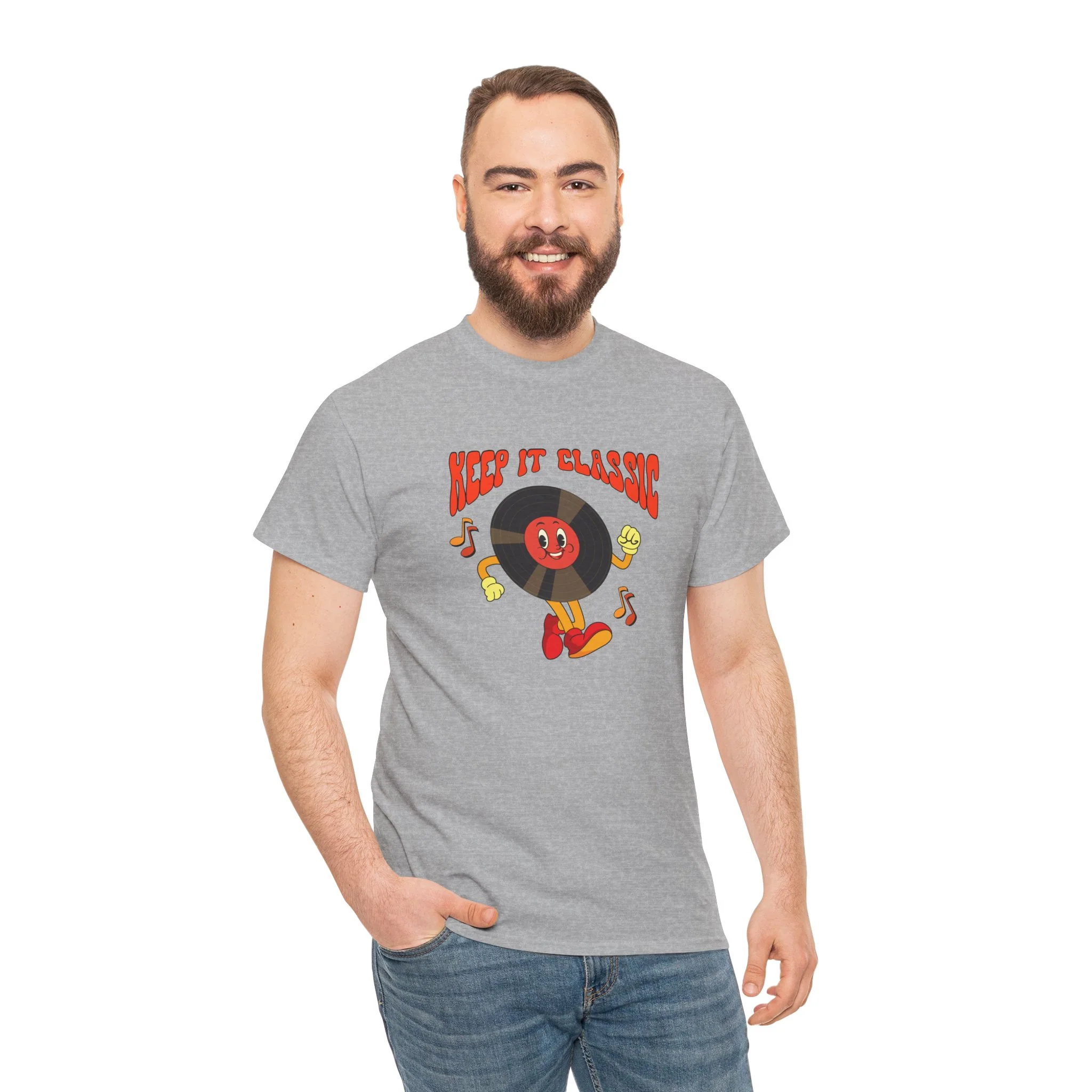 'Keep It Classic' Retro T-Shirt - Image 42