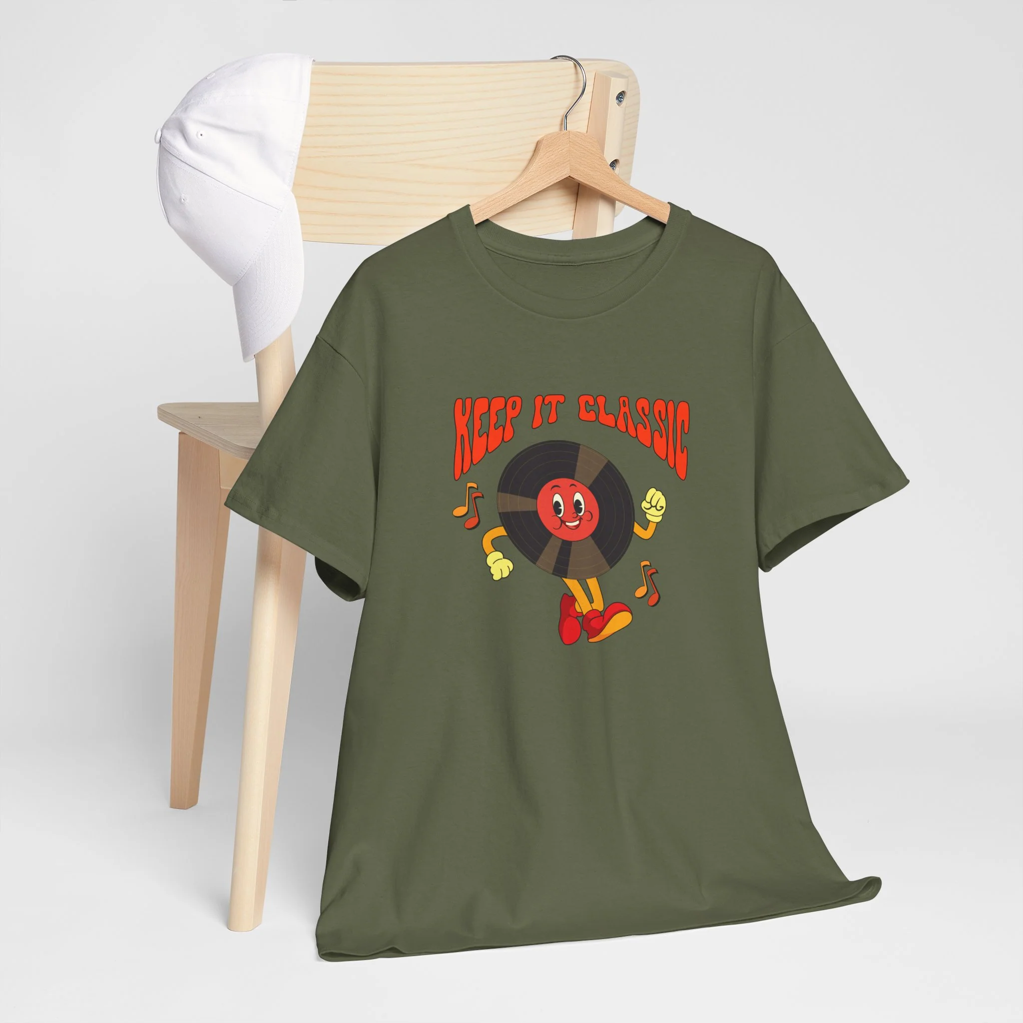 'Keep It Classic' Retro T-Shirt - Image 49
