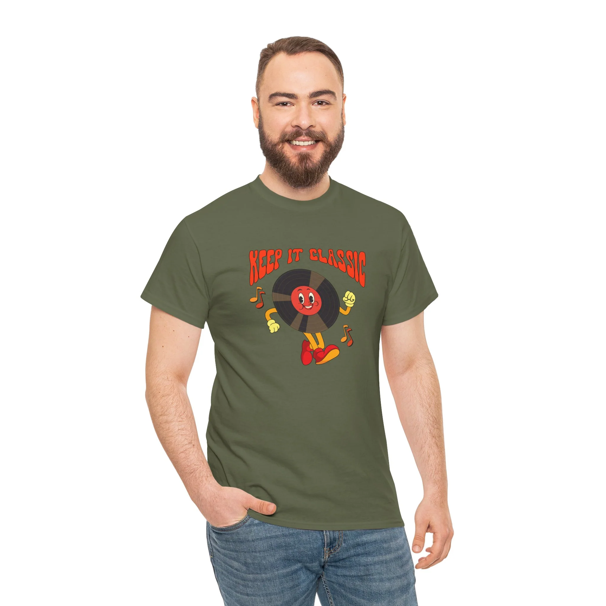 'Keep It Classic' Retro T-Shirt - Image 51
