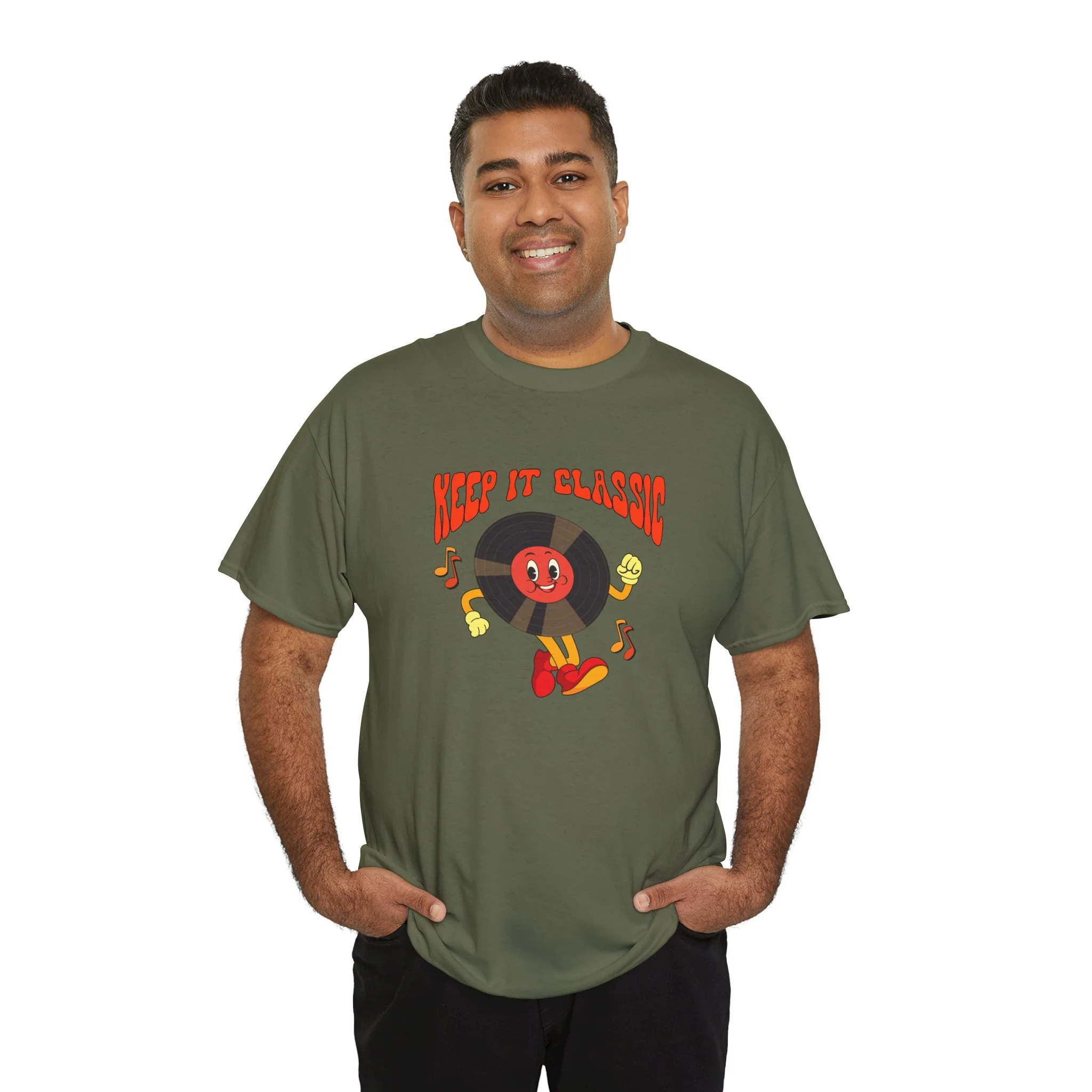 'Keep It Classic' Retro T-Shirt - Image 52