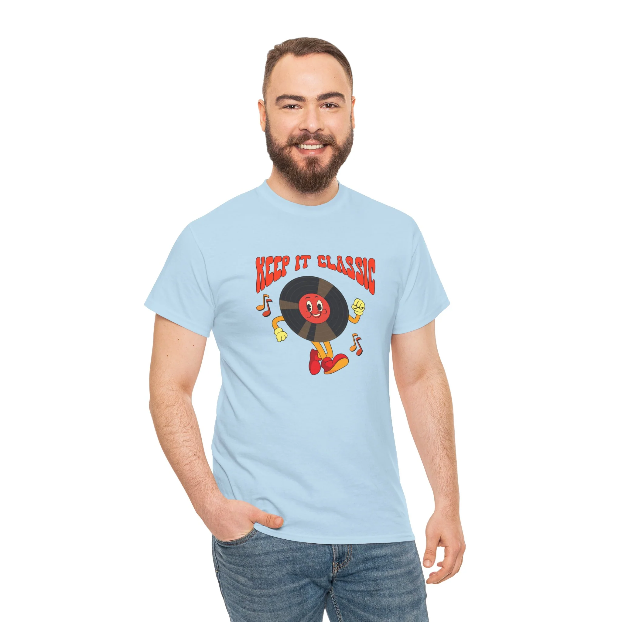 'Keep It Classic' Retro T-Shirt - Image 60