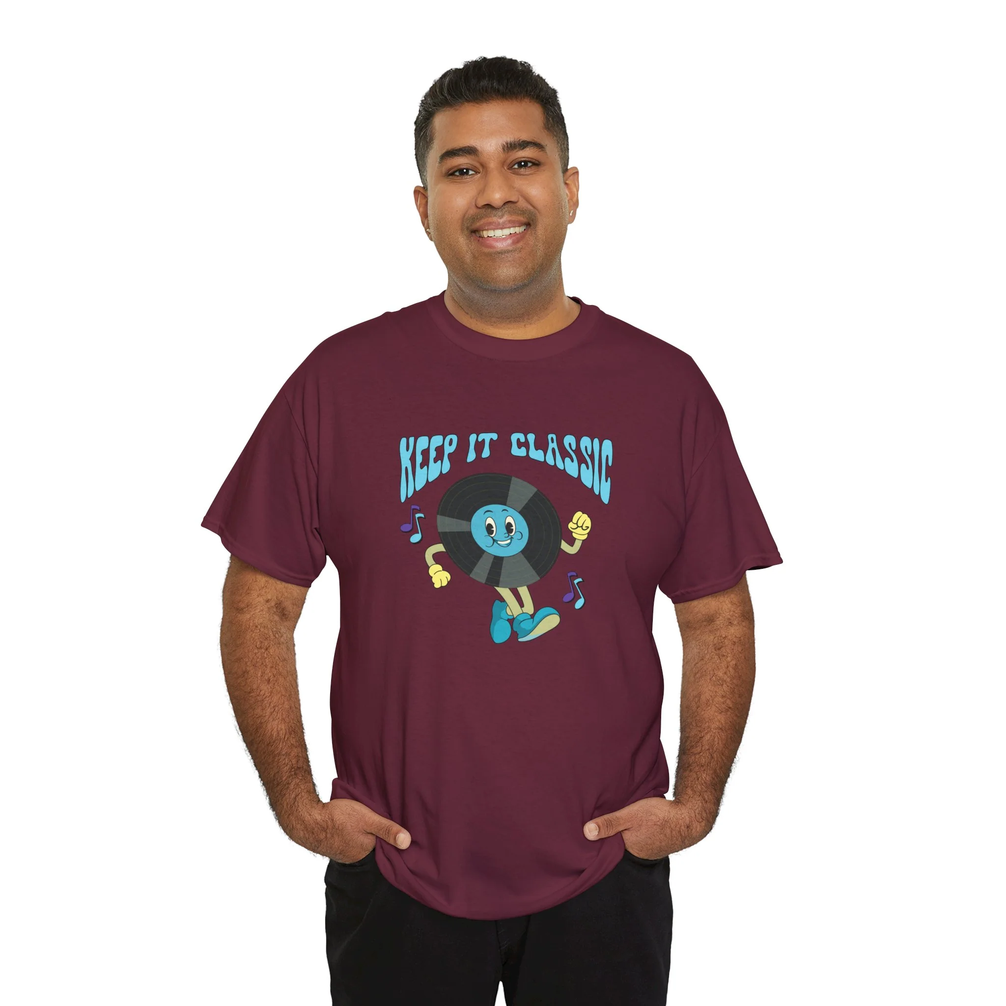 'Keep It Classic' Retro T-Shirt - Image 7