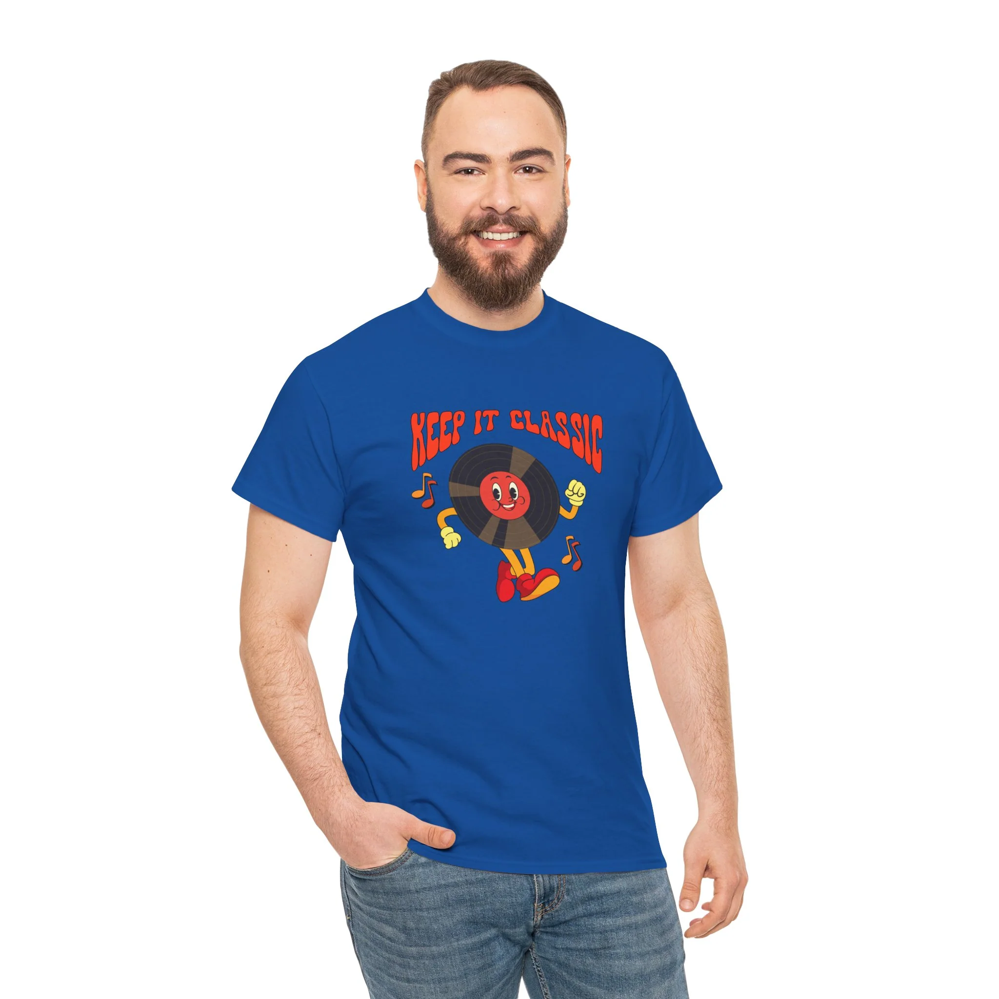 'Keep It Classic' Retro T-Shirt - Image 78