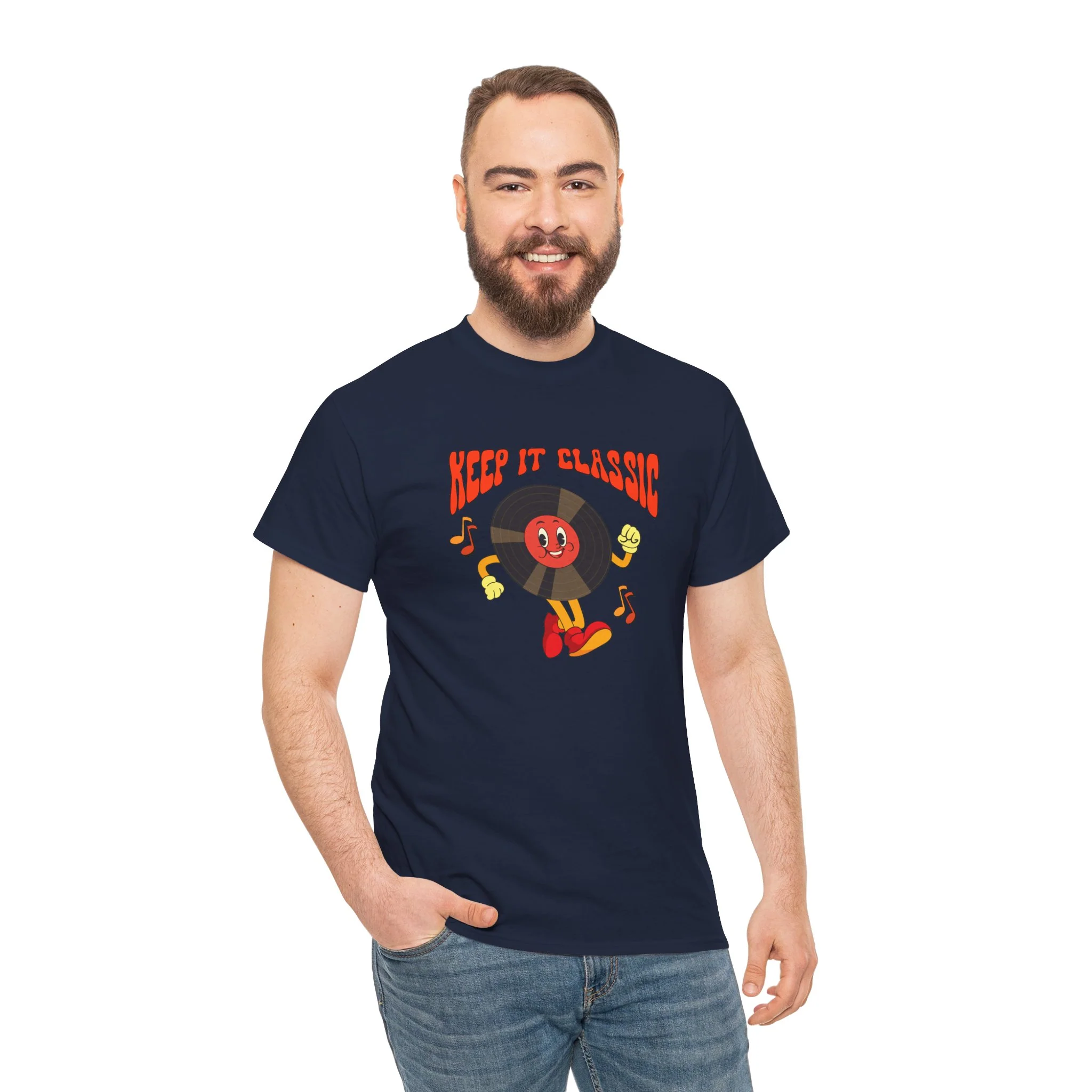 'Keep It Classic' Retro T-Shirt - Image 87