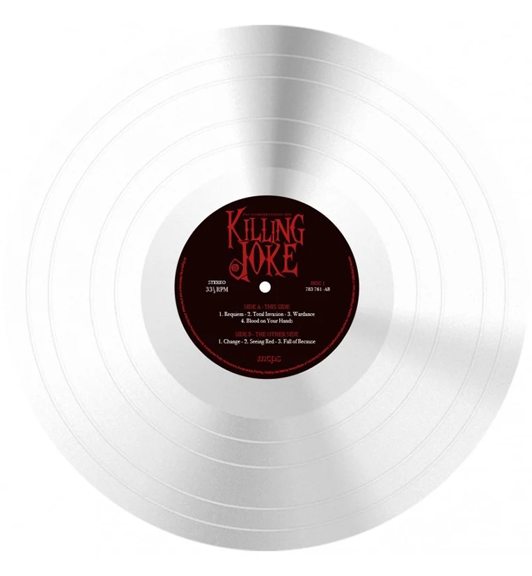 Killing Joke – Live at Lokerse Feesten, 2003 (RSD 2024 Limited Edition Double-LP on White & Black Vinyl with DVD) - Image 3