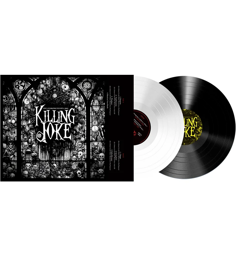 Killing Joke – Live at Lokerse Feesten, 2003 (RSD 2024 Limited Edition Double-LP on White & Black Vinyl with DVD) - Image 4