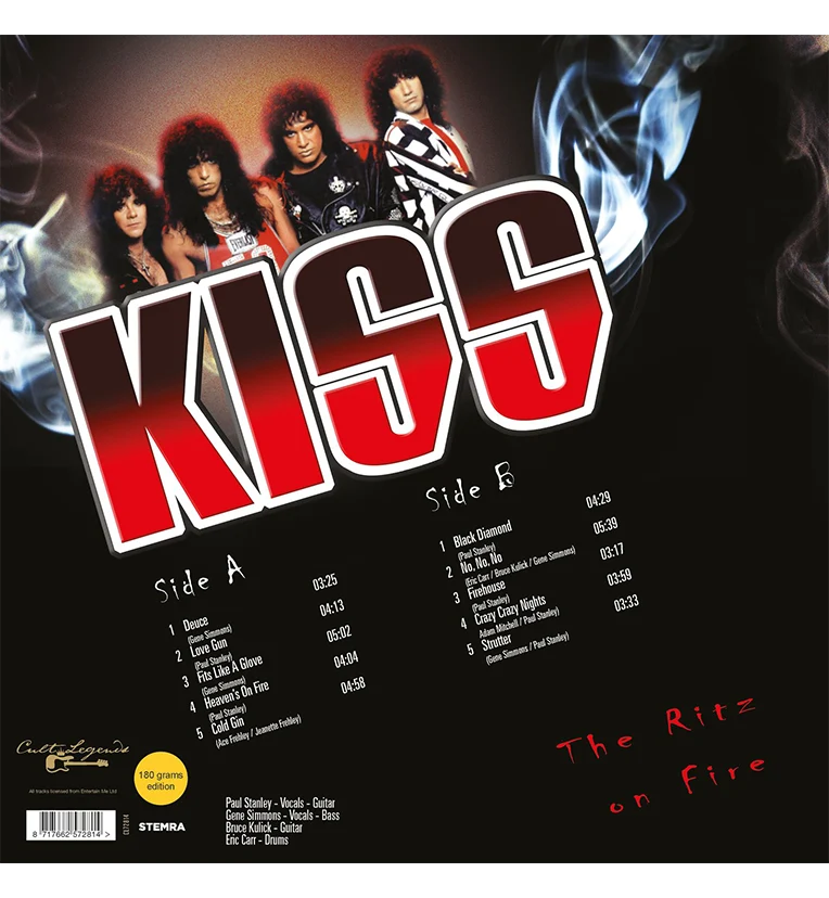 Kiss – The Ritz On Fire: Live in New York, 1988 (12-Inch Album on 180g Vinyl) - Image 3