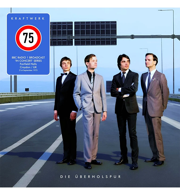 Kraftwerk – 75: Die Überholspur (Limited Edition 12-Inch Album on Dusk Blue Vinyl) - Image 2