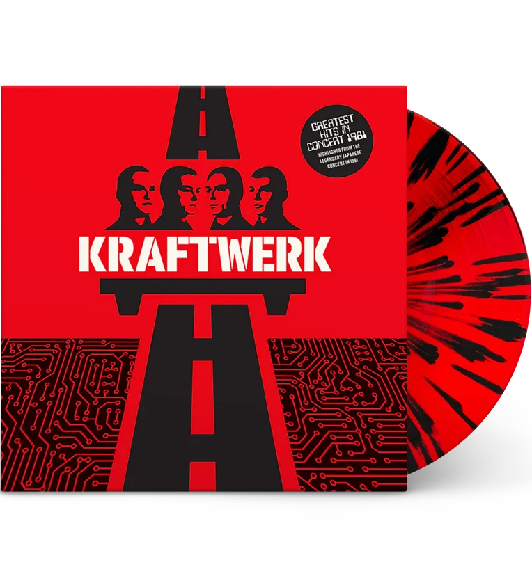 Kraftwerk – Greatest Hits in Concert: Live in Japan 1981 (Limited Edition 12-Inch Album on Splatter Vinyl)
