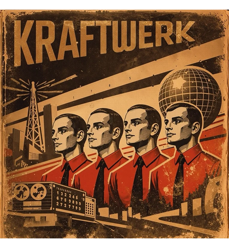 Kraftwerk – Live in the UK 1975 (Limited Edition 12-Inch Album on Red Vinyl) - Image 2