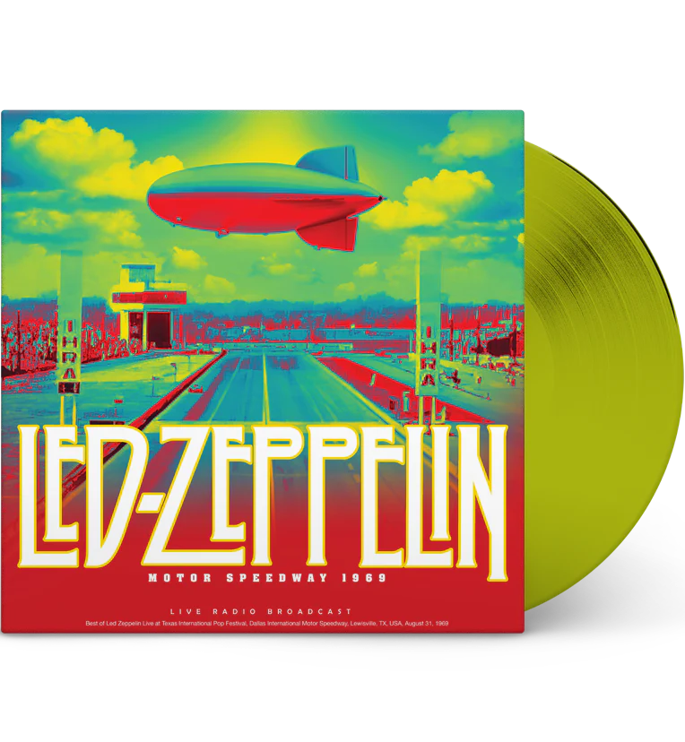 Led Zeppelin – Motor Speedway 1969 (Limited Edition 12-Inch Album on 180g Transparent Green Vinyl)