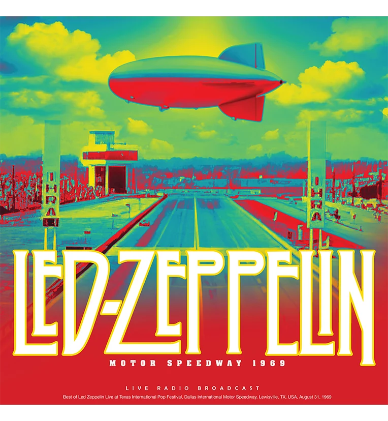 Led Zeppelin – Motor Speedway 1969 (Limited Edition 12-Inch Album on 180g Transparent Green Vinyl) - Image 2