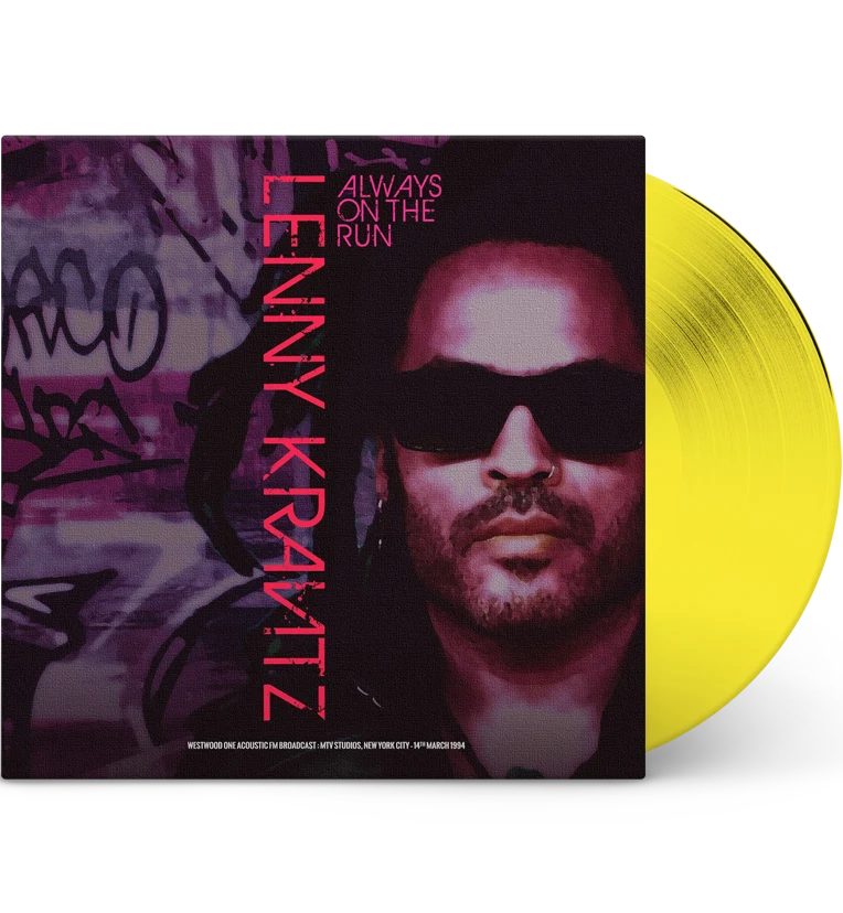 Lenny Kravitz – Always On the Run: Live in NYC, 1994 (Special Edition 12-Inch Album on Yellow Vinyl)