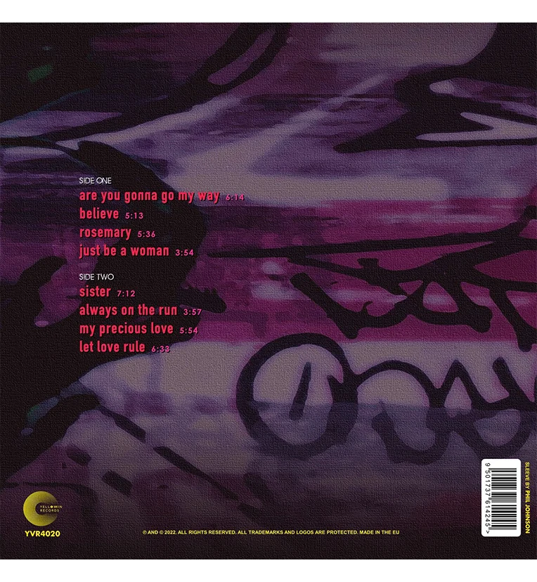 Lenny Kravitz – Always On the Run: Live in NYC, 1994 (Special Edition 12-Inch Album on Yellow Vinyl) - Image 3