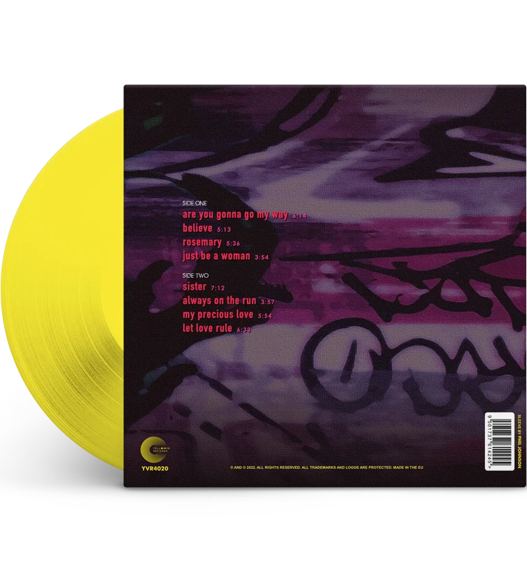 Lenny Kravitz – Always On the Run: Live in NYC, 1994 (Special Edition 12-Inch Album on Yellow Vinyl) - Image 4