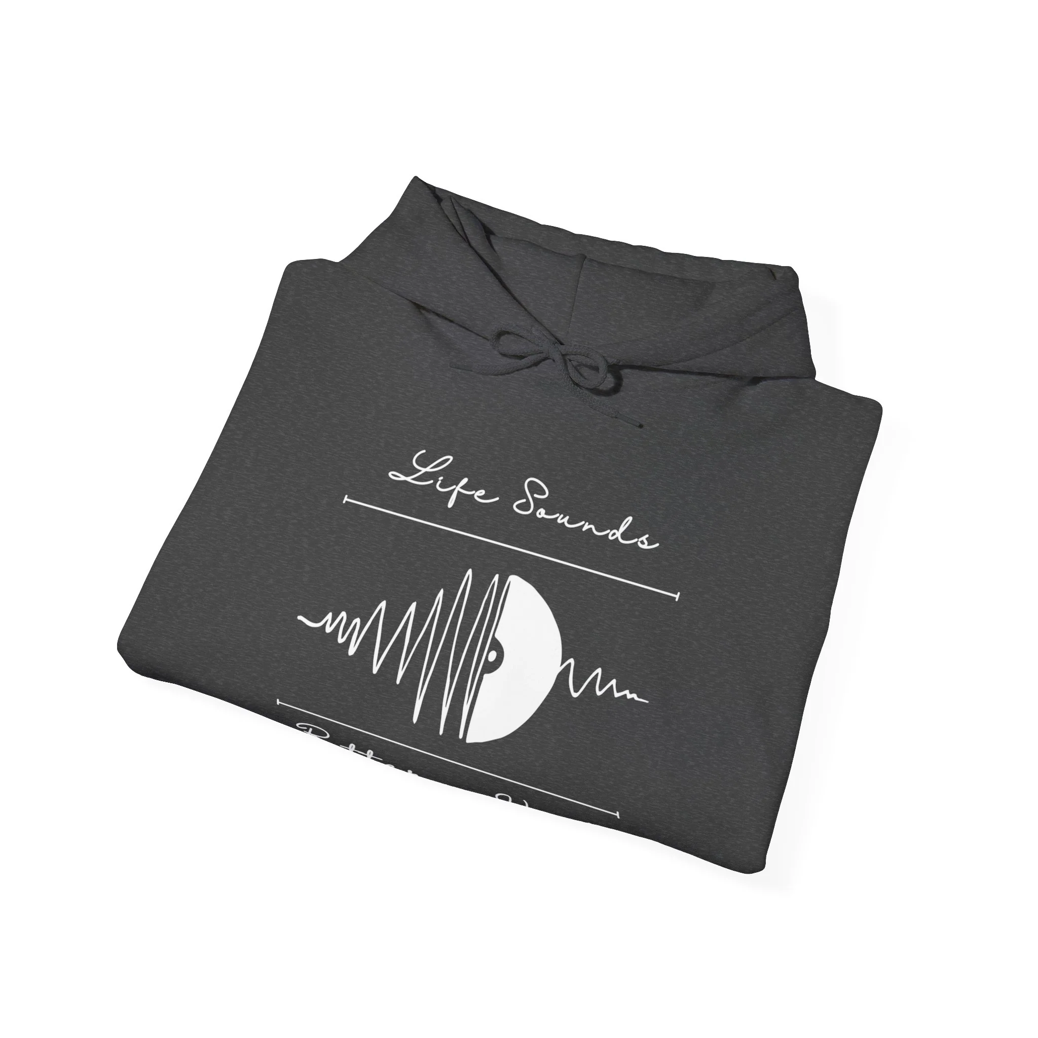 'Life Sounds Better on Vinyl' Men's Hoodie - Image 12