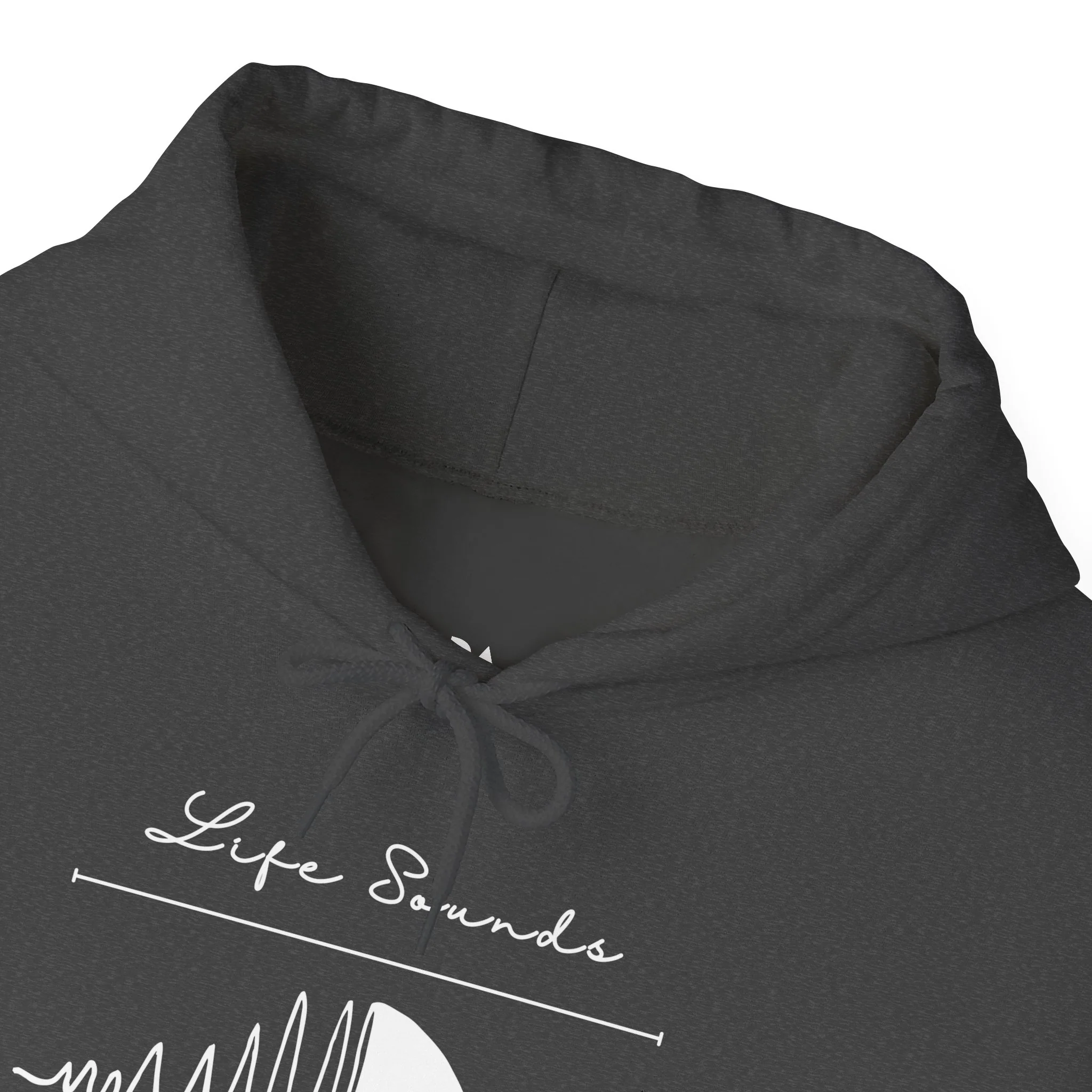 'Life Sounds Better on Vinyl' Men's Hoodie - Image 13
