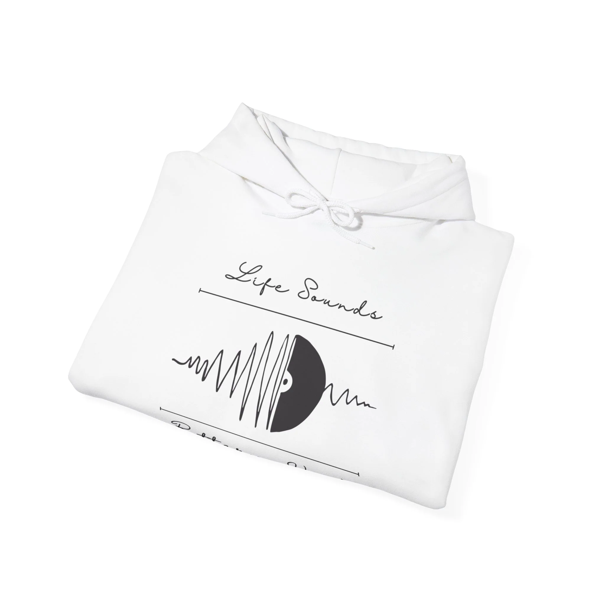 'Life Sounds Better on Vinyl' Men's Hoodie - Image 20