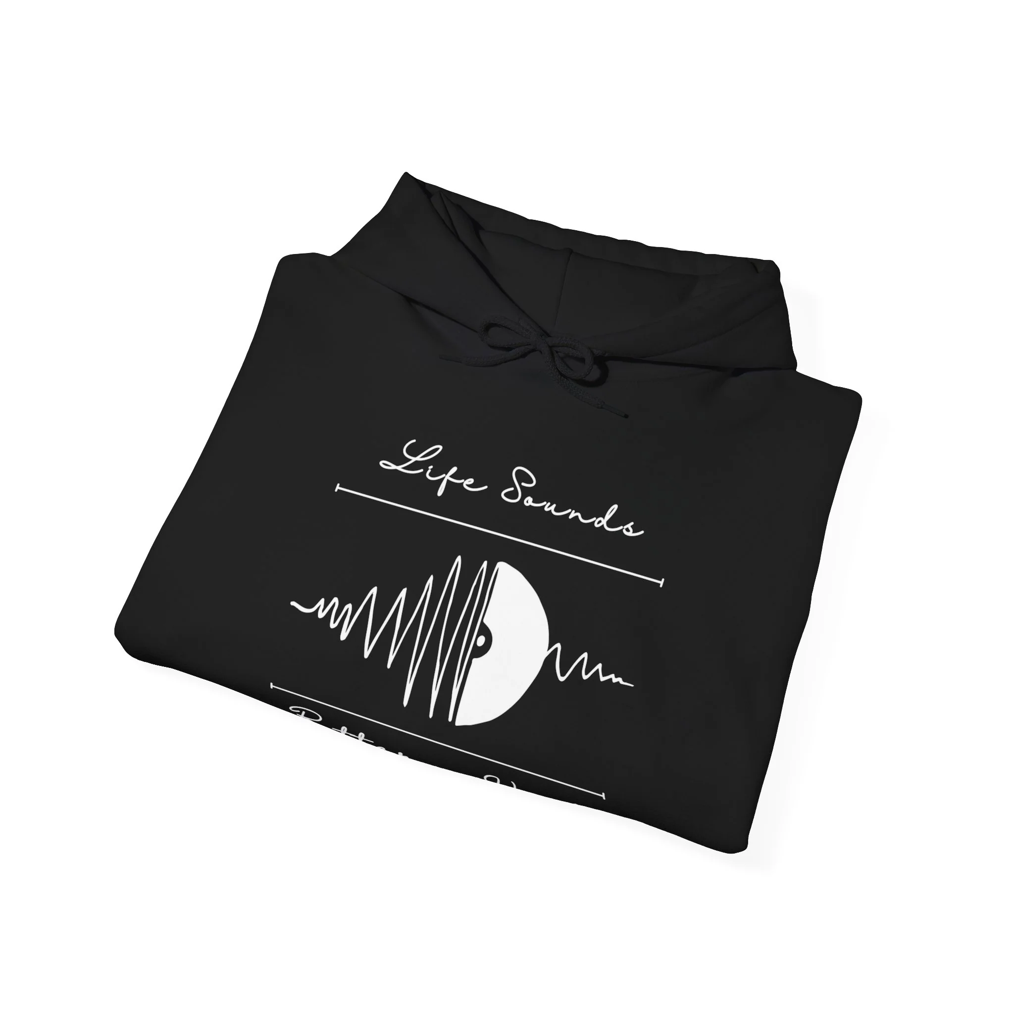 'Life Sounds Better on Vinyl' Men's Hoodie - Image 28