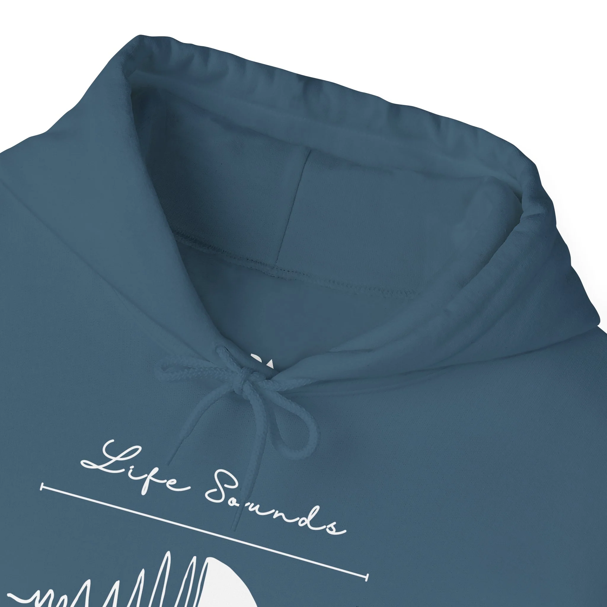 'Life Sounds Better on Vinyl' Men's Hoodie - Image 45