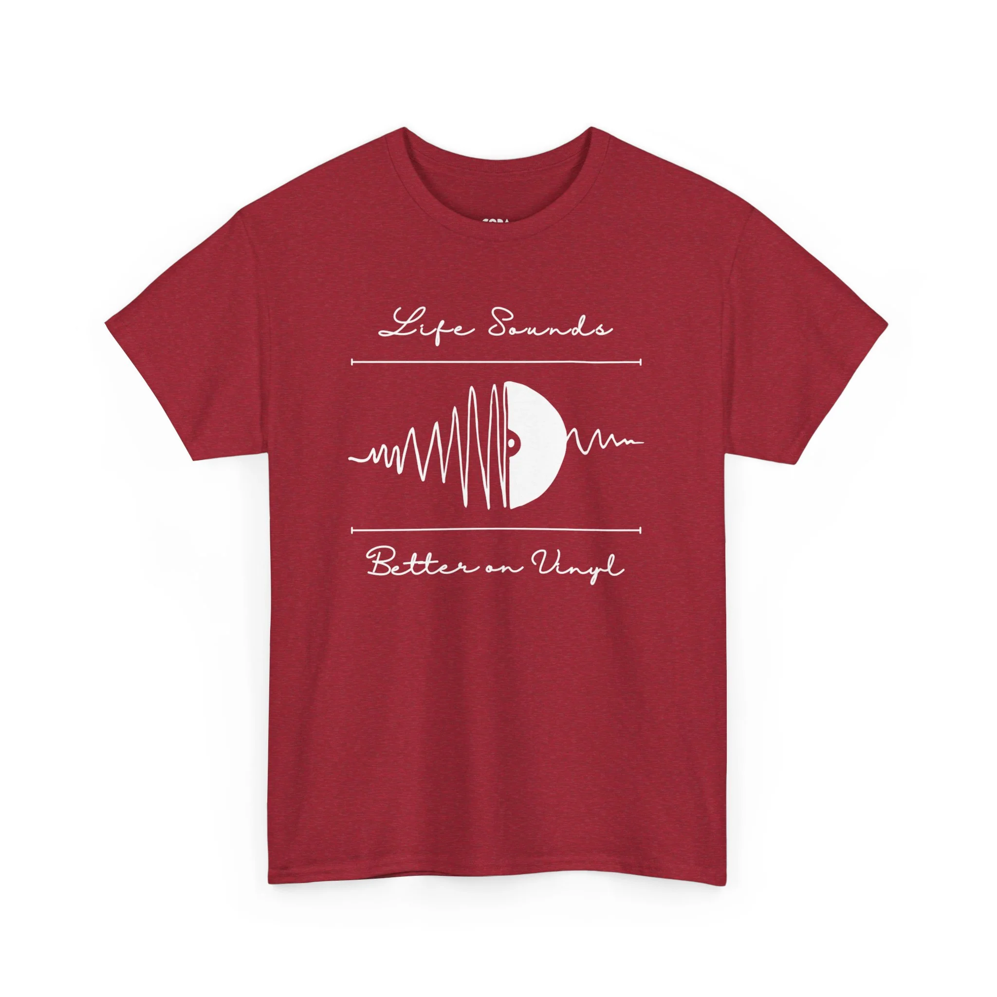 'Life Sounds Better on Vinyl' Men's T-Shirt - Image 10