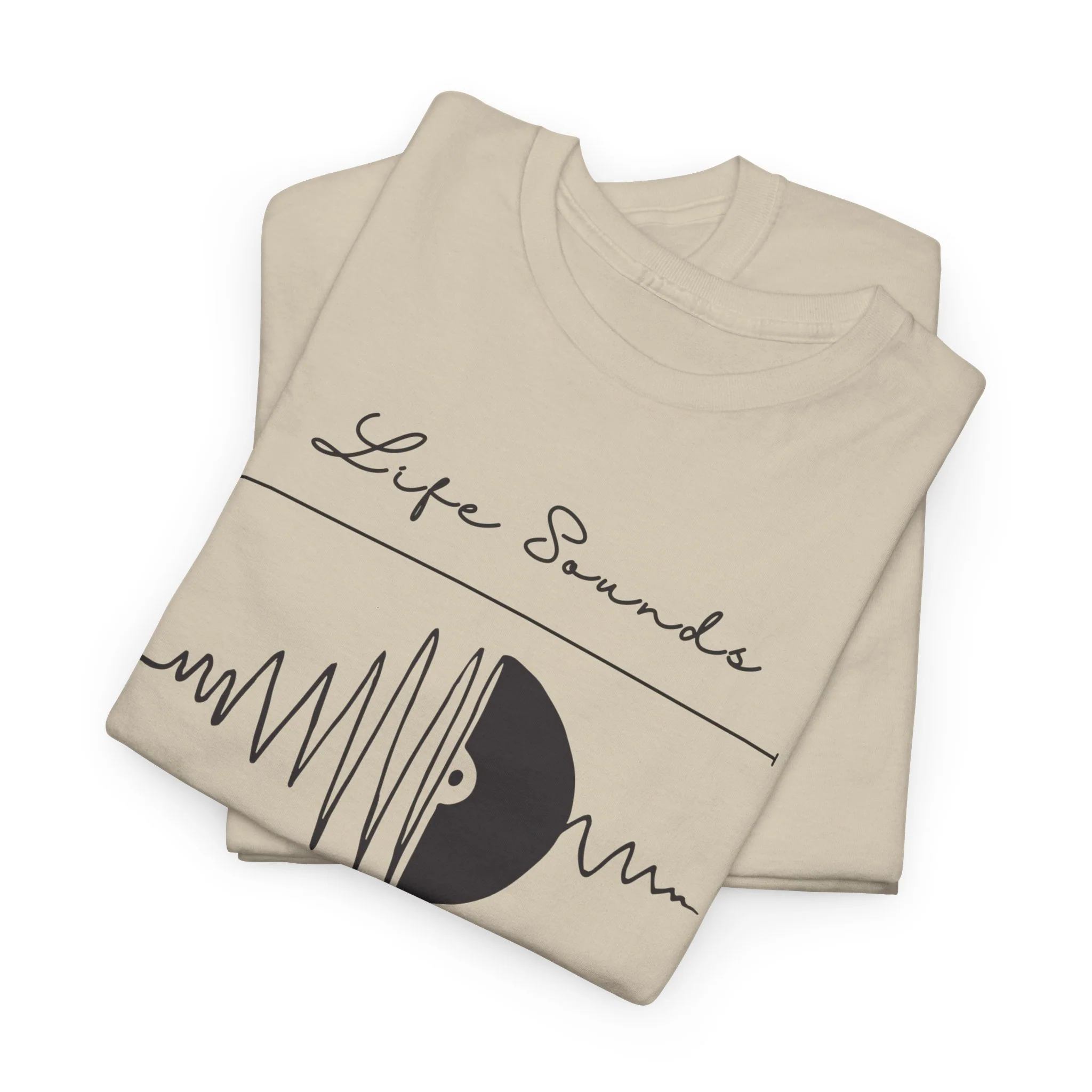 'Life Sounds Better on Vinyl' Men's T-Shirt - Image 3