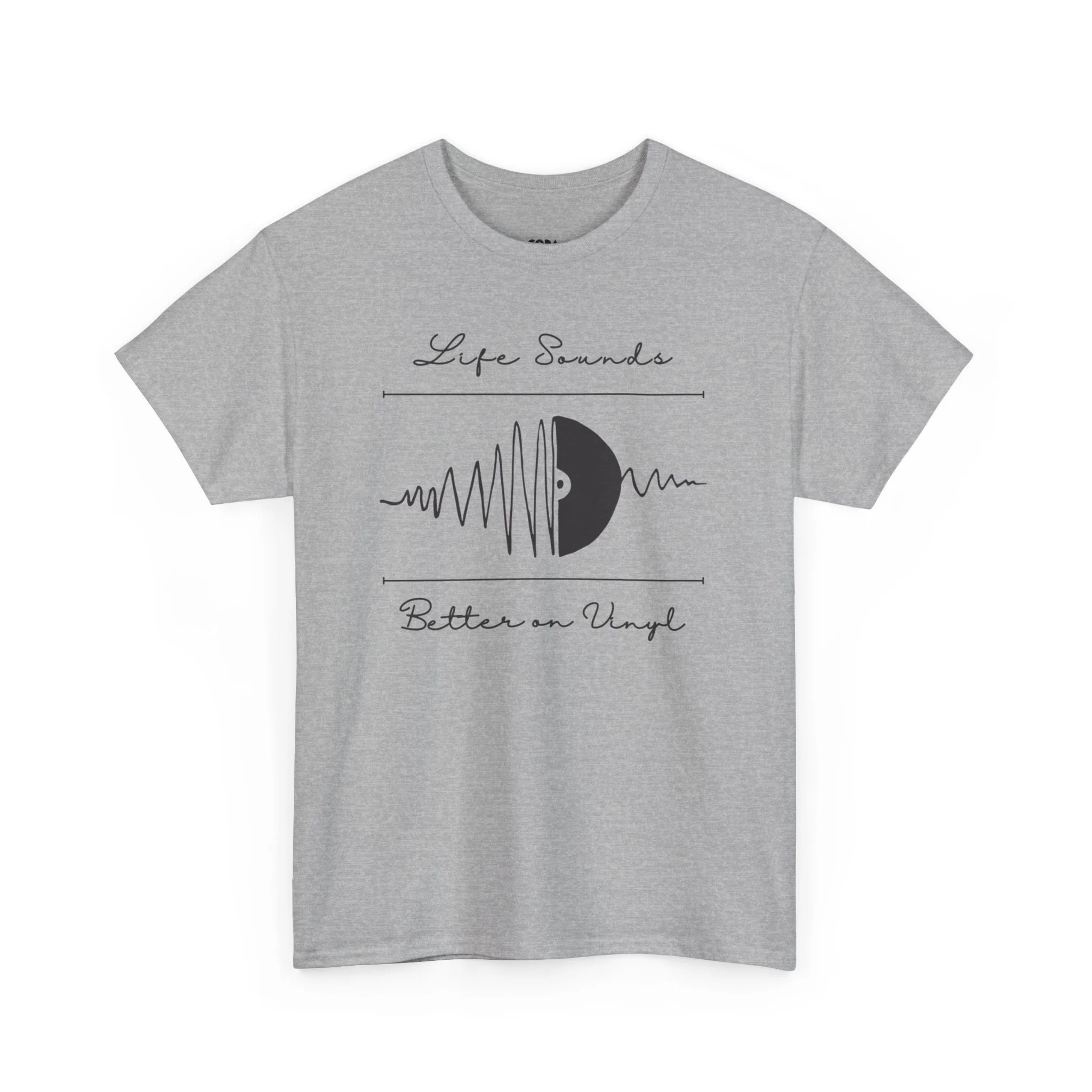 'Life Sounds Better on Vinyl' Men's T-Shirt - Image 37