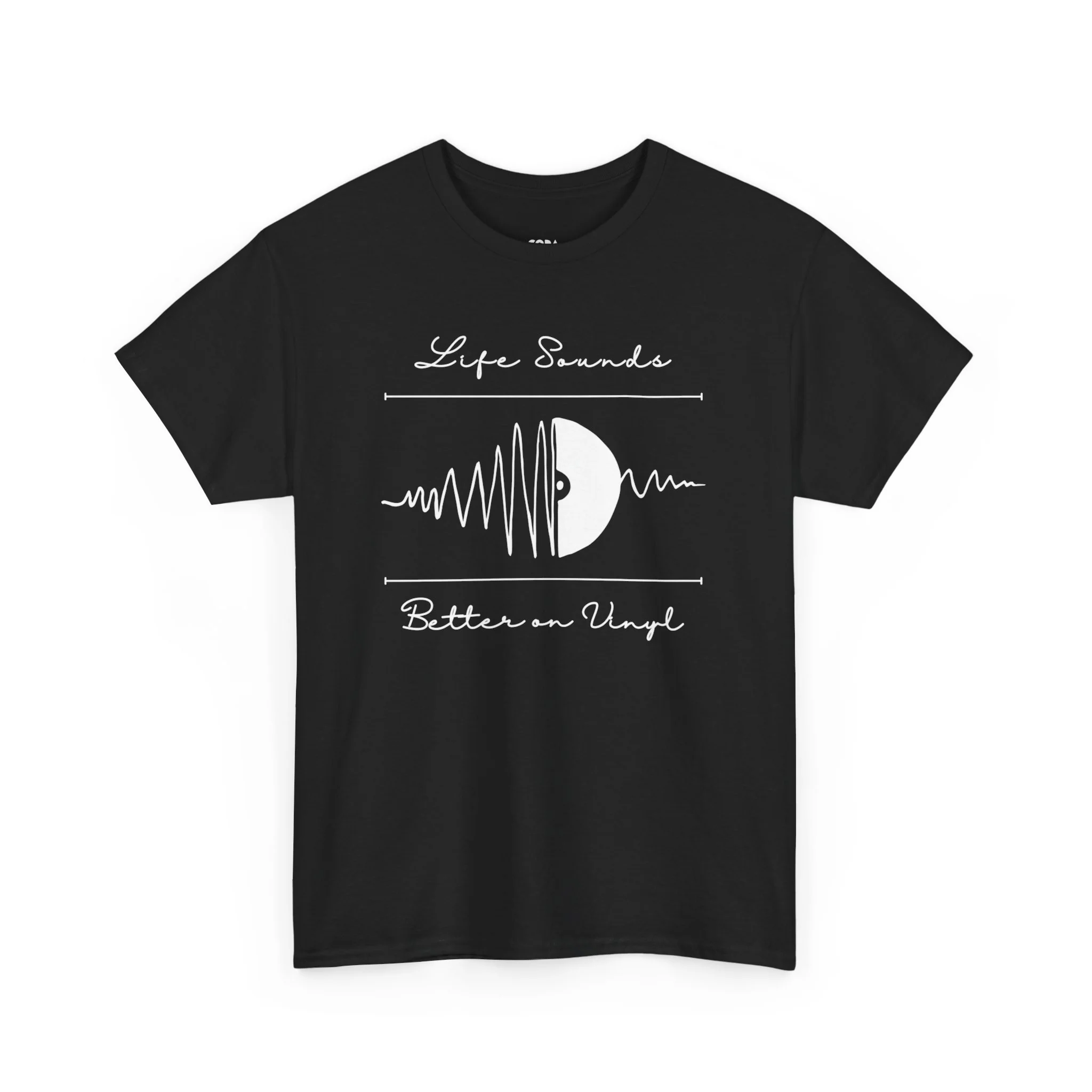 'Life Sounds Better on Vinyl' Men's T-Shirt - Image 55